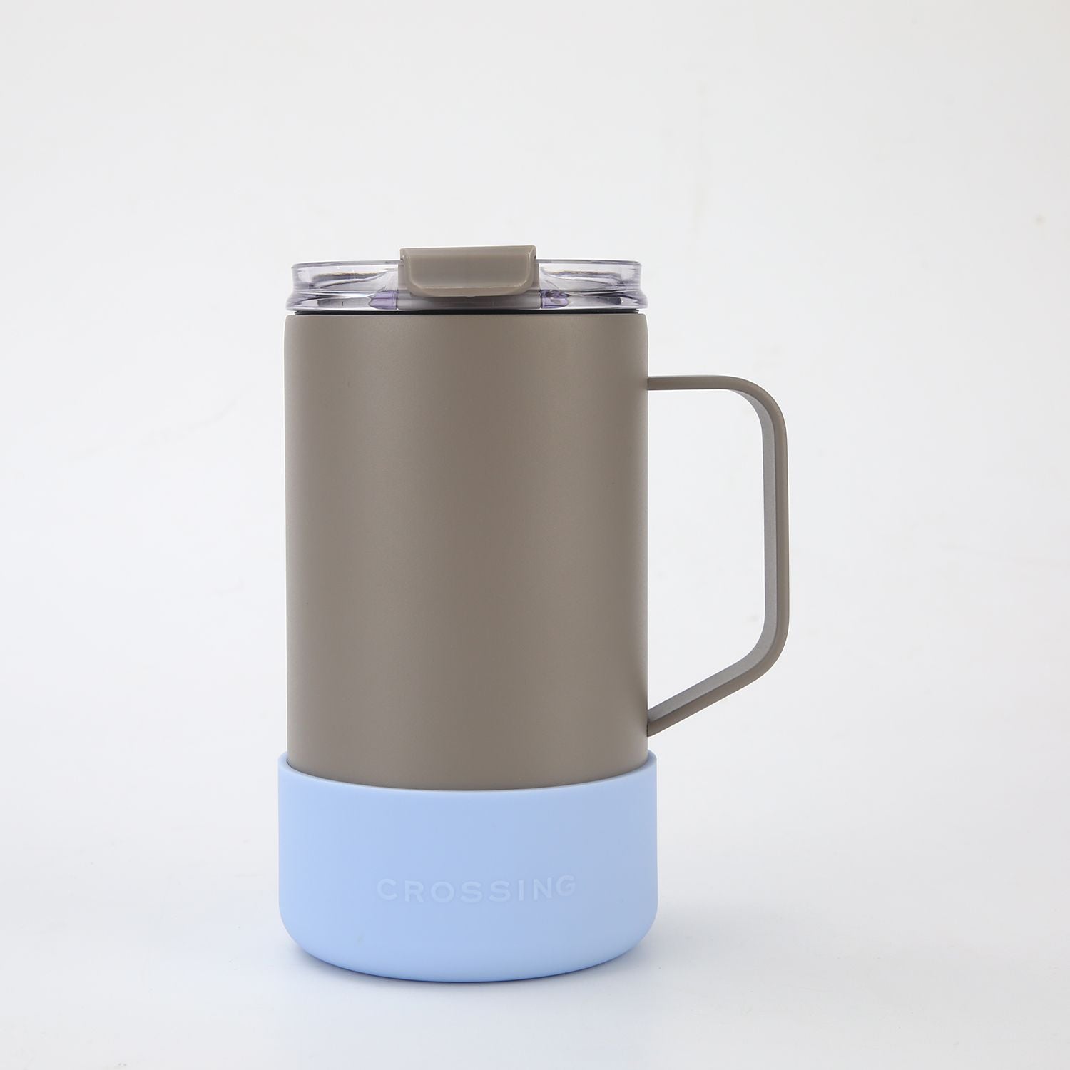 Crossing Bottle Silicone Boot Fits Diameter 8-8.5cm (780ml) Blistered Pack - Ice Blue