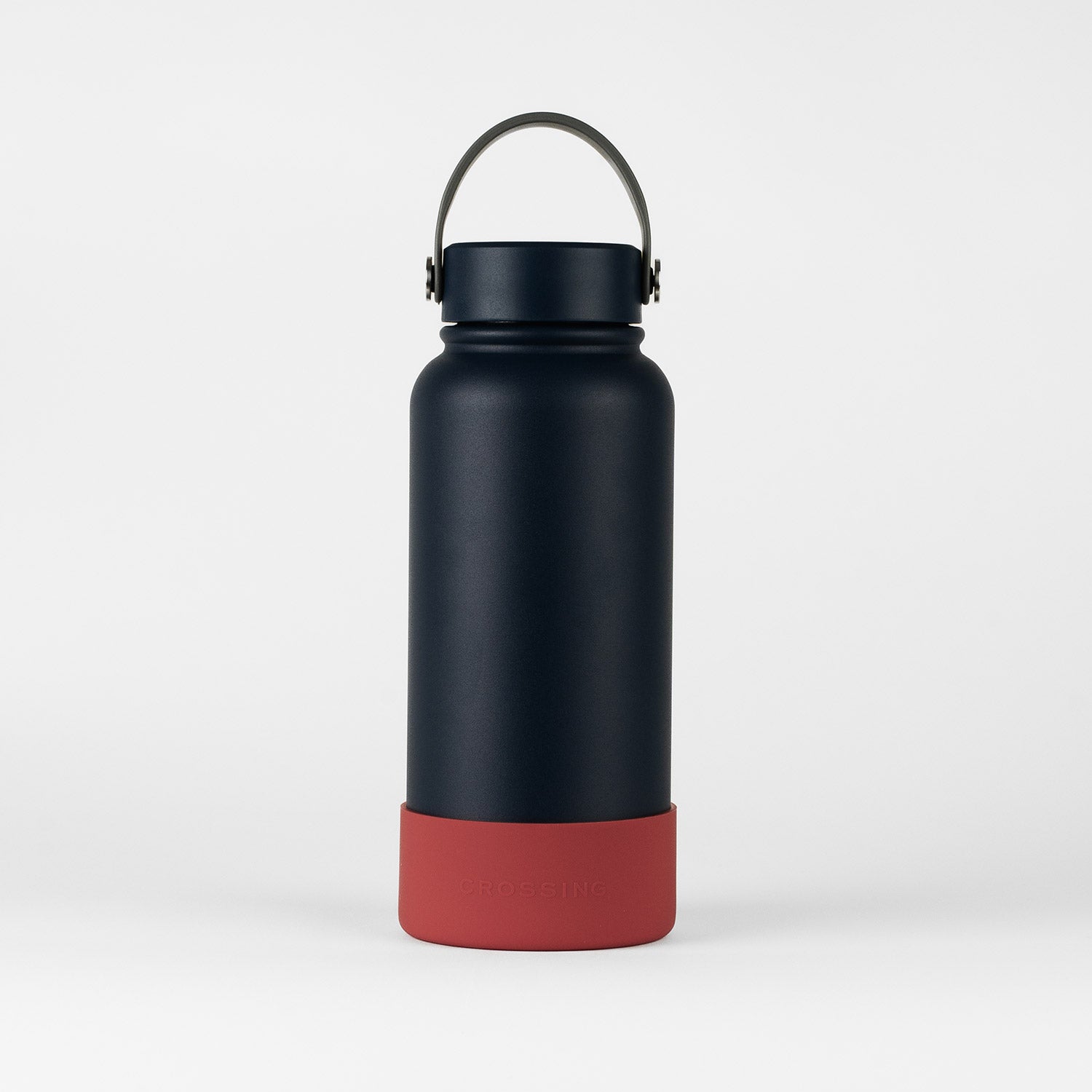 Crossing Silicone Water Bottle Boot - Fits Diameter 8-8.5cm (780ml) Blistered Pack - Red