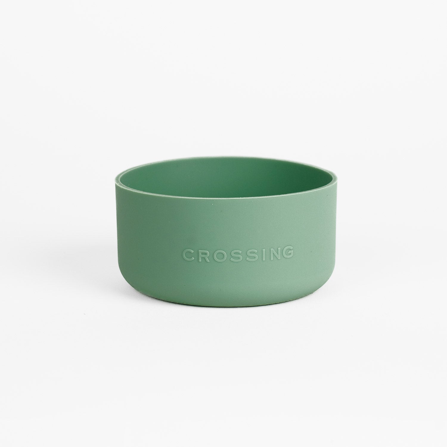 Crossing Silicone Water Bottle Boot - Fits Diameter 8-8.5cm (780ml) Blistered Pack - Sage Green
