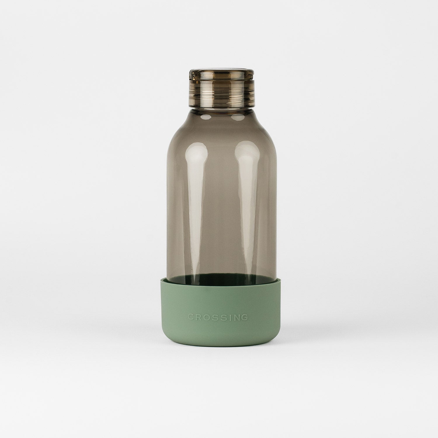 Crossing Silicone Water Bottle Boot - Fits Diameter 8-8.5cm (780ml) Blistered Pack - Sage Green