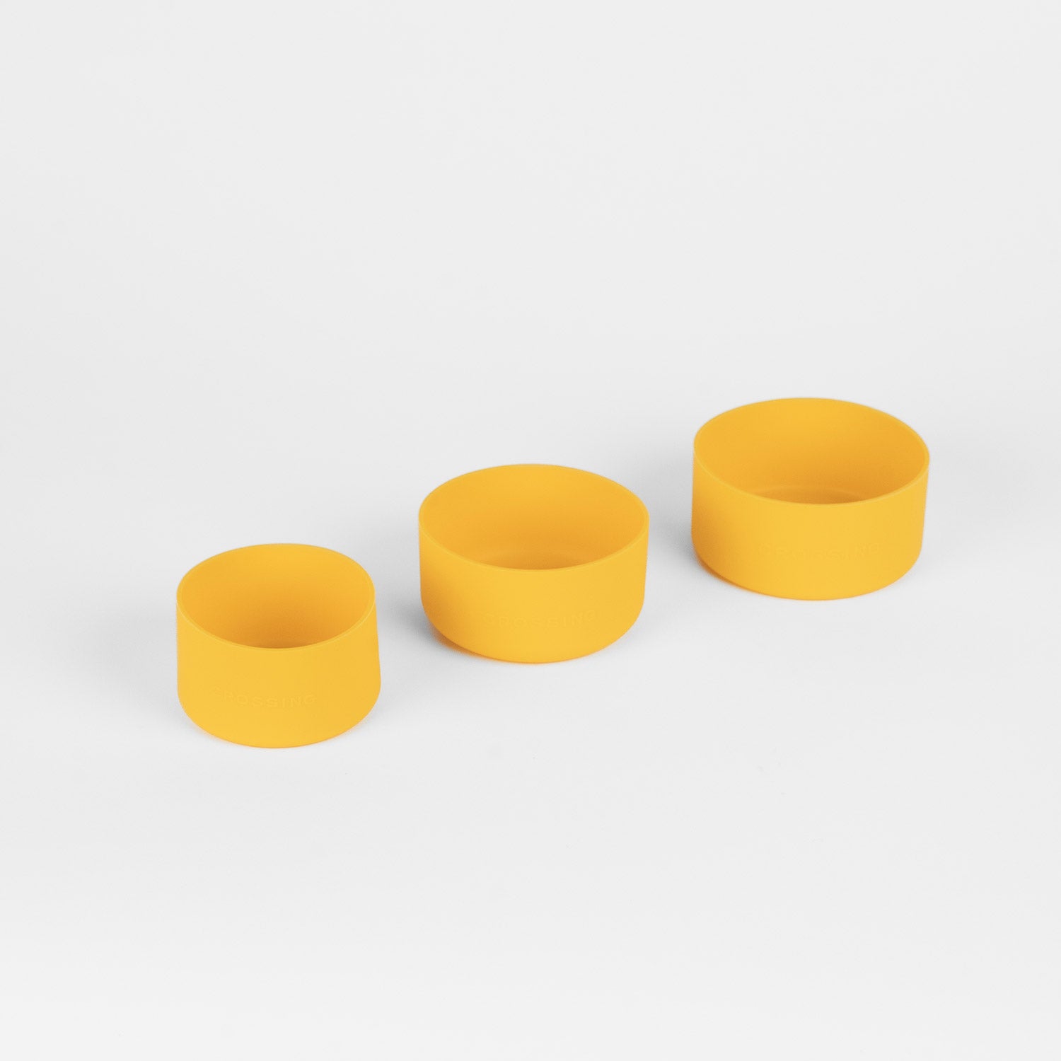 Crossing Silicone Water Bottle Boot - Fits Diameter 9-9.5cm (1100ml) Blistered Pack - Yellow