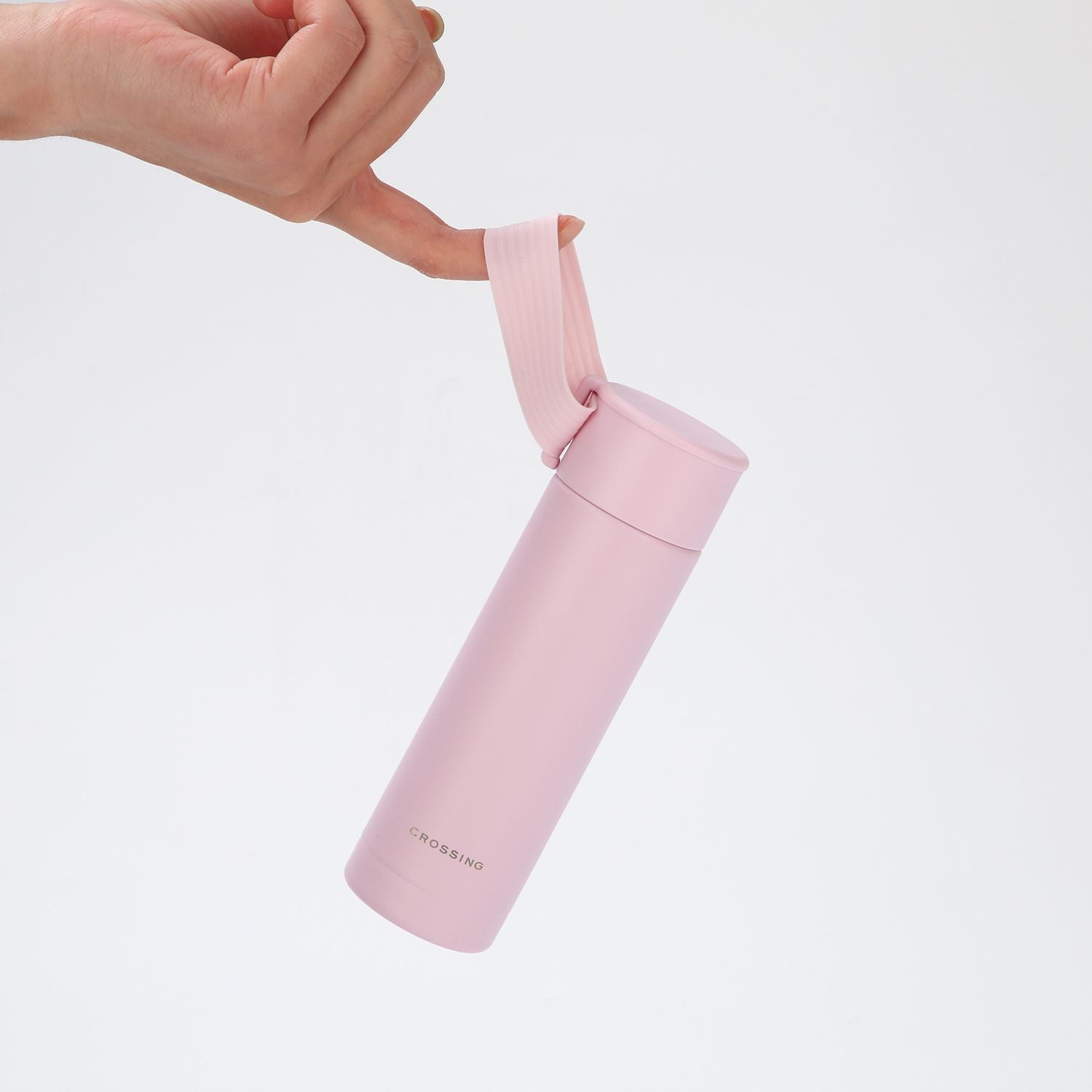 Crossing Compact Slim Insulated S/S Bottle 180ml - Blush Pink