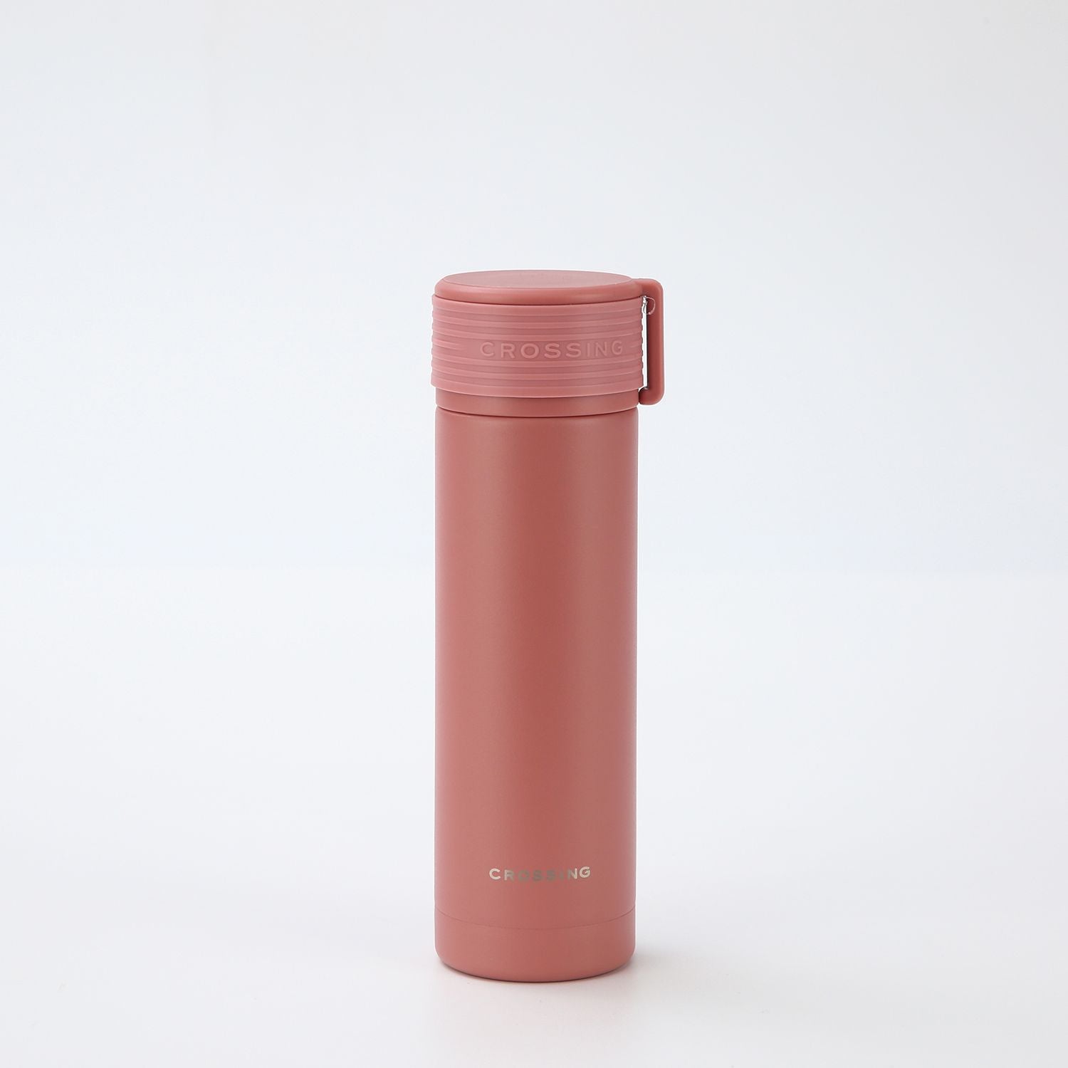 Crossing Compact Slim Insulated S/S Bottle 180ml - Rose Quartz