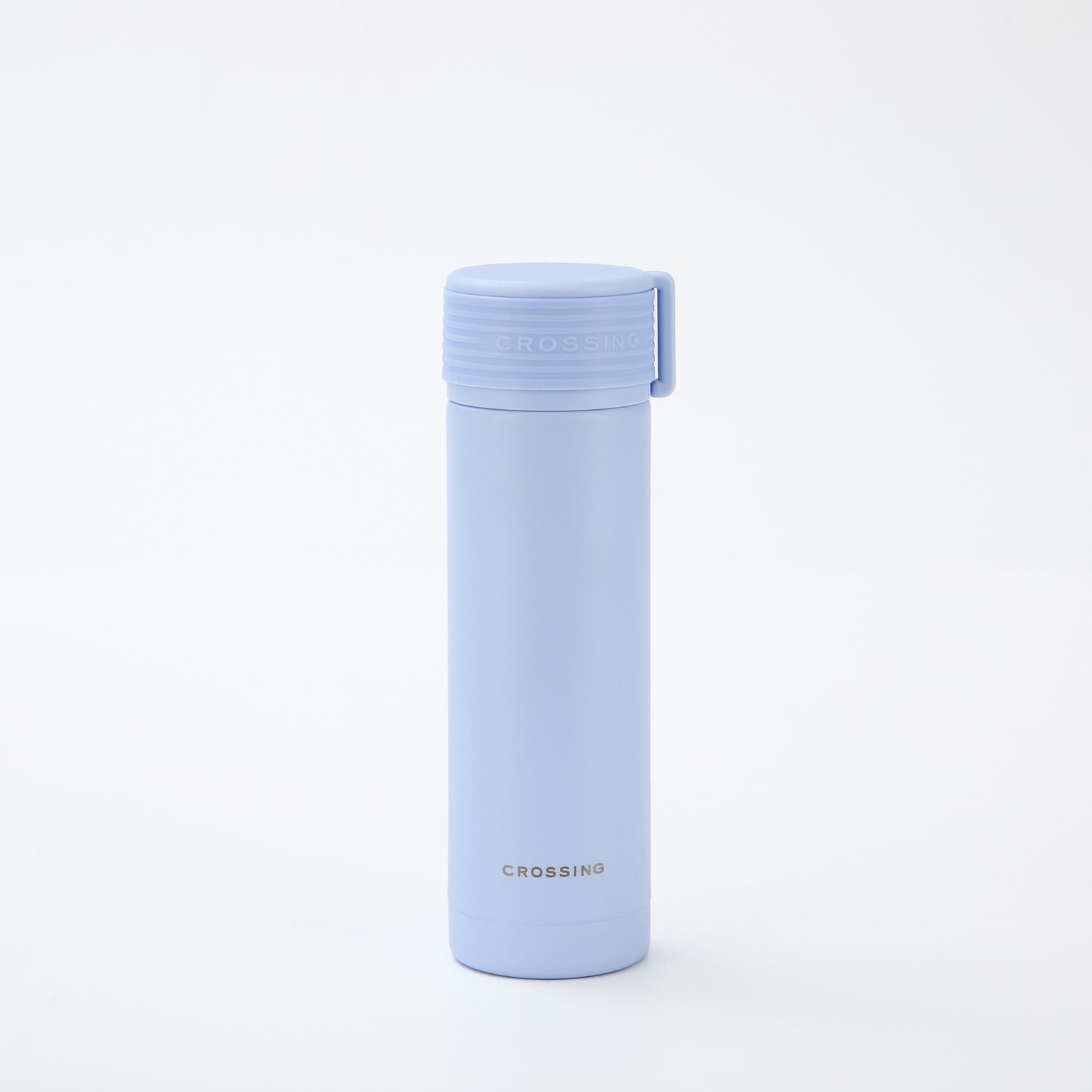 Crossing Compact Slim Insulated S/S Bottle 180ml - Sky Blue