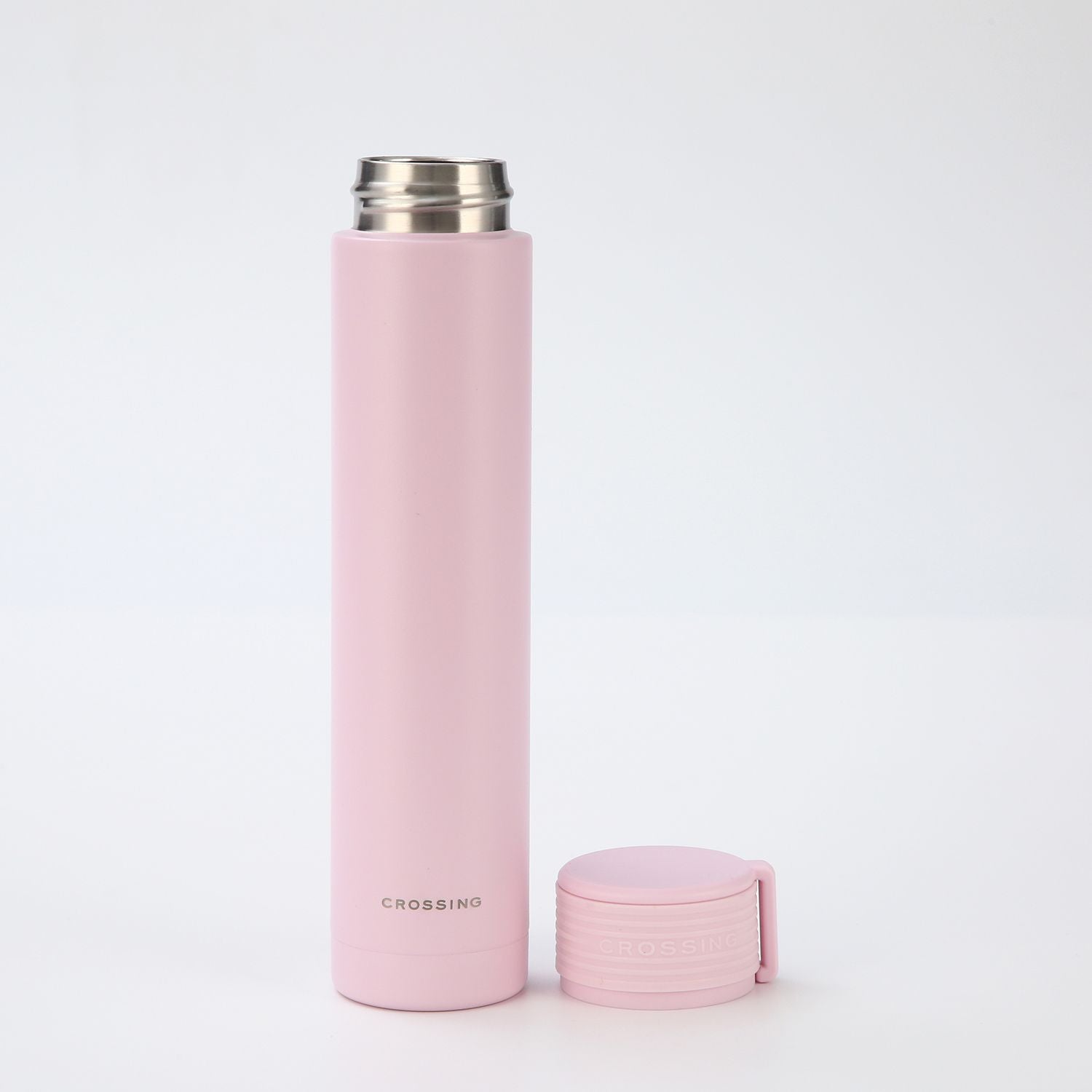Crossing Compact Slim Insulated S/S Bottle 250ml - Blush Pink