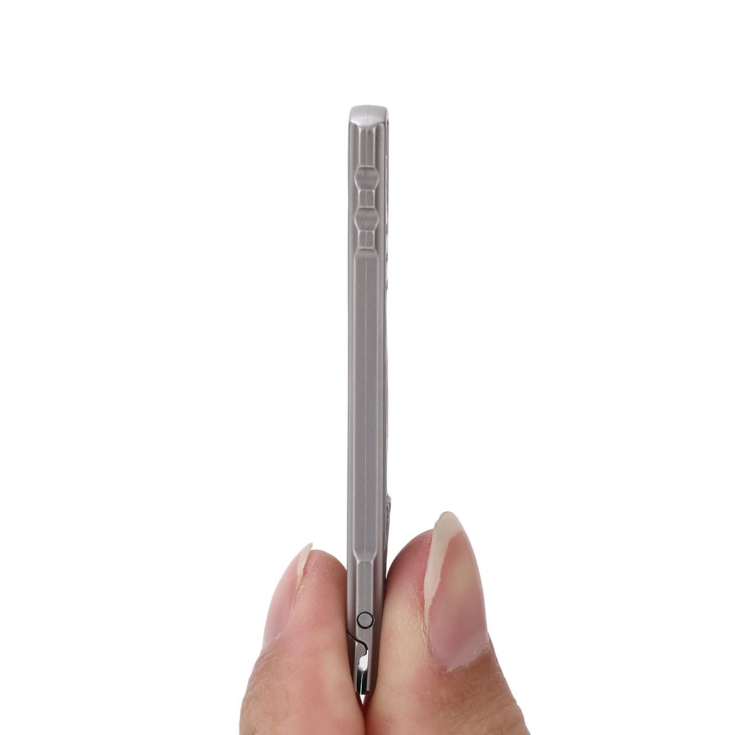 Crossing Compact Travel Stainless-Steel Nail Clippers With Pouch - Tan