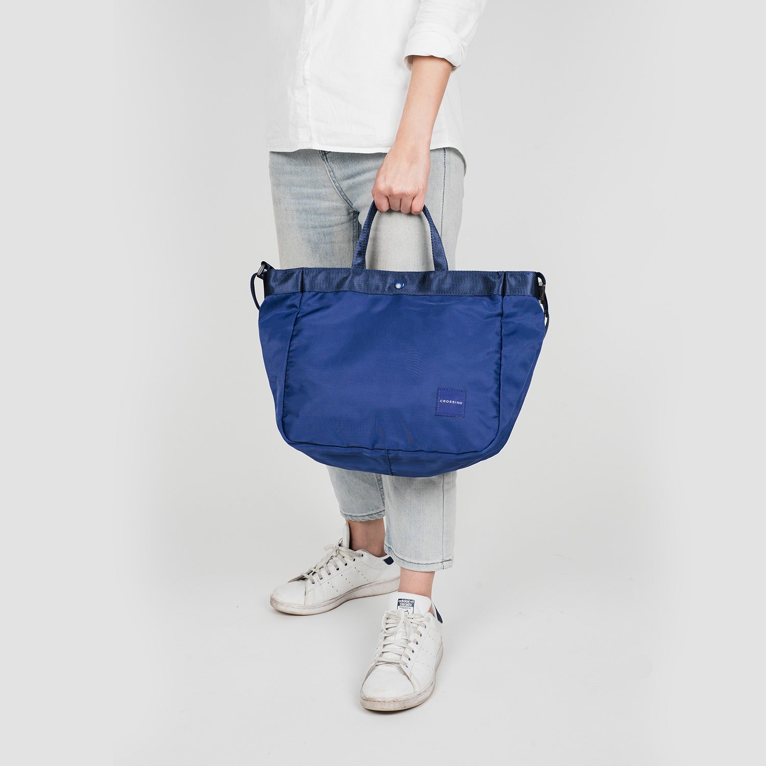 Crossing Hollis Anti-Theft RFID Dual Carry Crossbody Bag - Blue