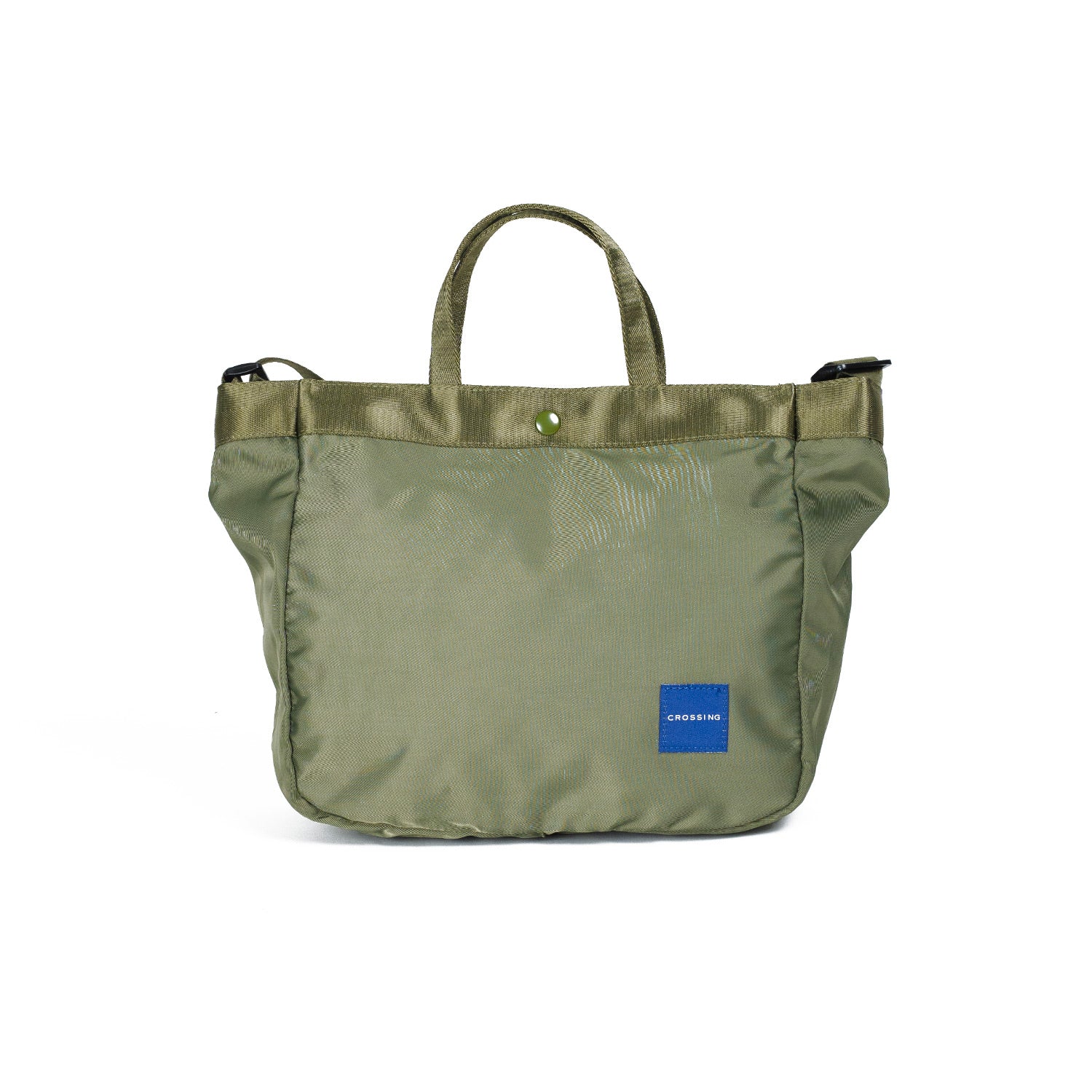 Crossing Hollis Anti-Theft RFID Dual Carry Crossbody Bag - Olive