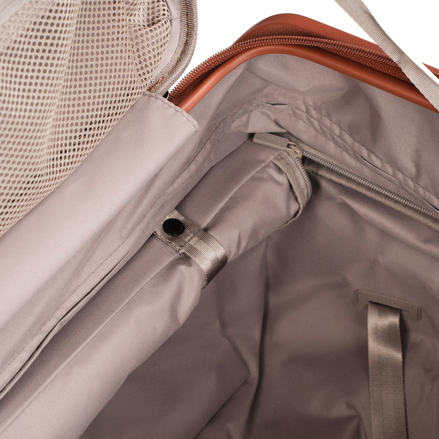 CROSSING INVI TRUNK 30" Large Expandable Luggage With Front & Middle Access - Brick