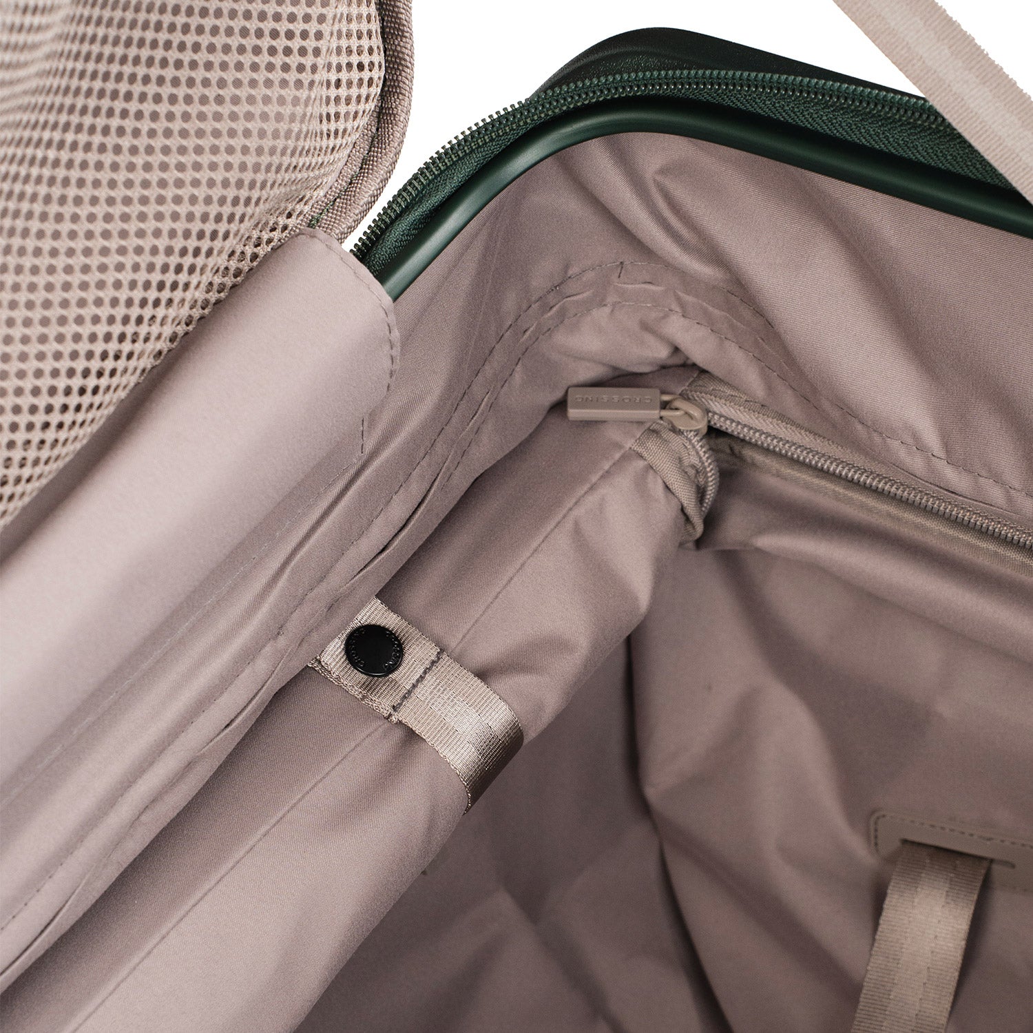 CROSSING INVI TRUNK 30" Large Expandable Luggage With Front & Middle Access - Squash