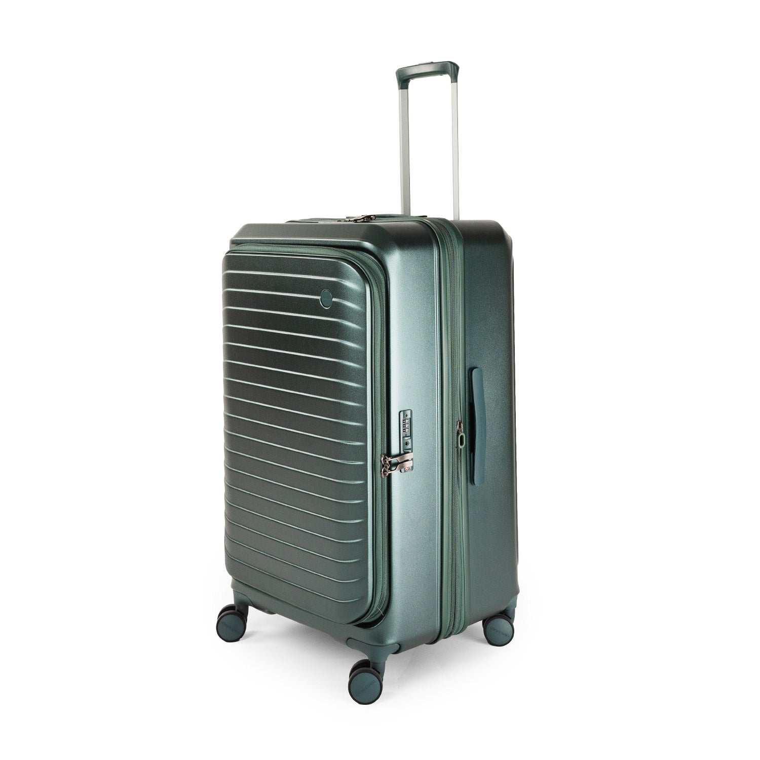 CROSSING INVI TRUNK 30" Large Expandable Luggage With Front & Middle Access - Squash