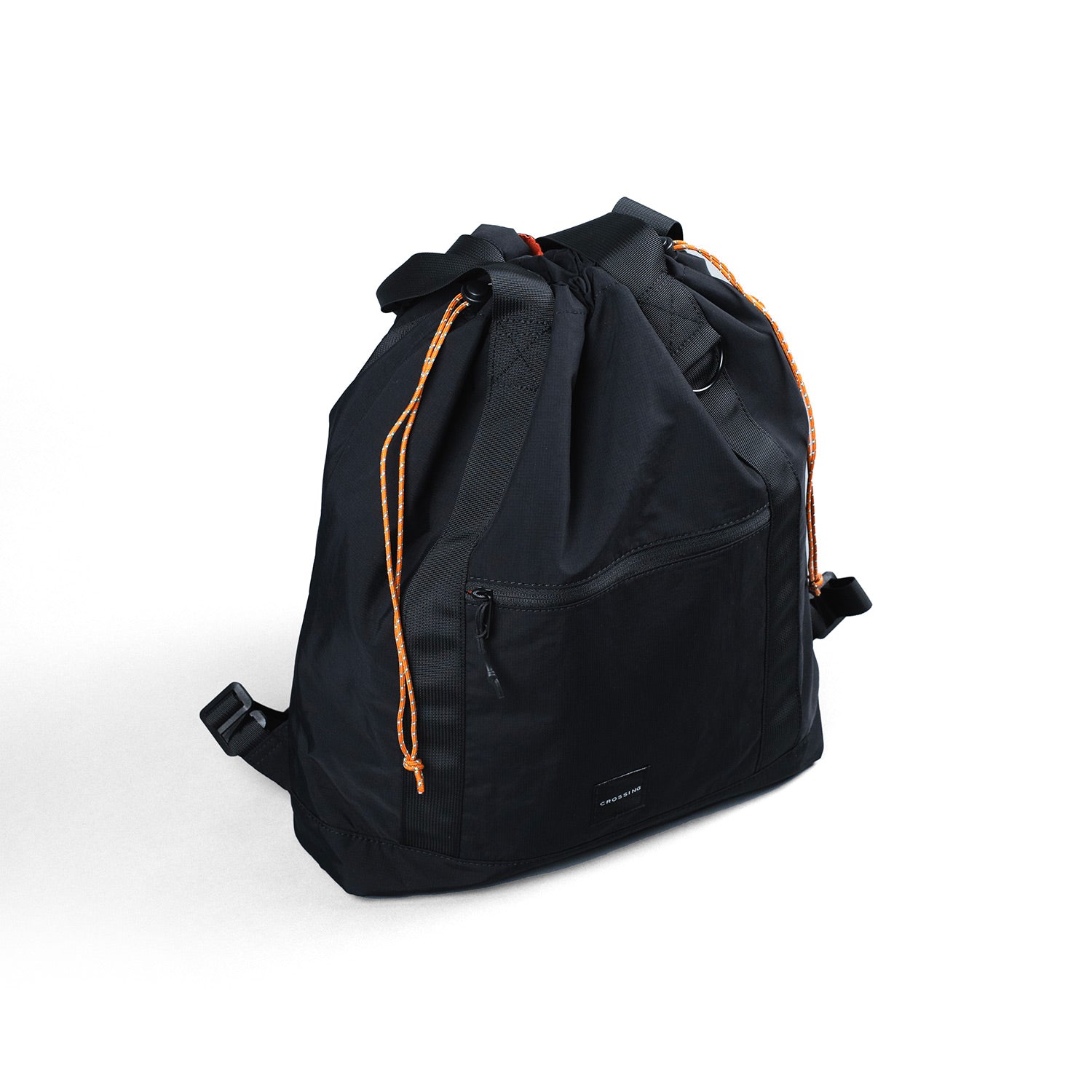Crossing Jack Drawstring Totepack - Black
