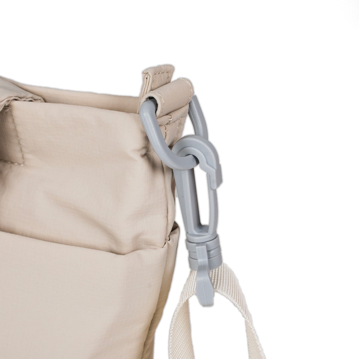 Crossing Jill Anti-Theft RFID Dual Carry Crossbody Bag - Beige