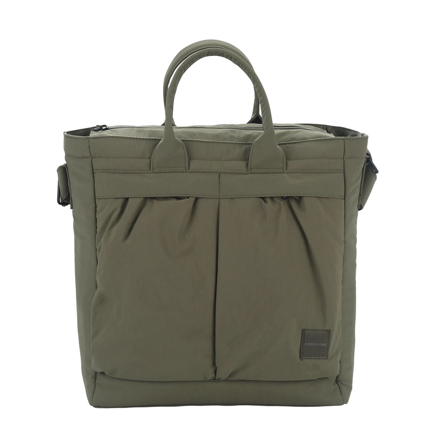 Crossing Joel Dual Carry Tote Bag V3 - Green