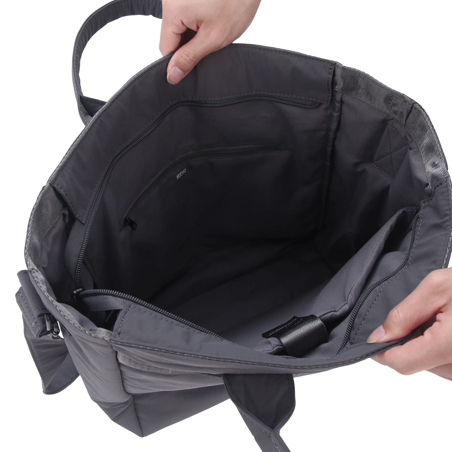 Crossing Joel Dual Carry Tote Bag V3 - Grey