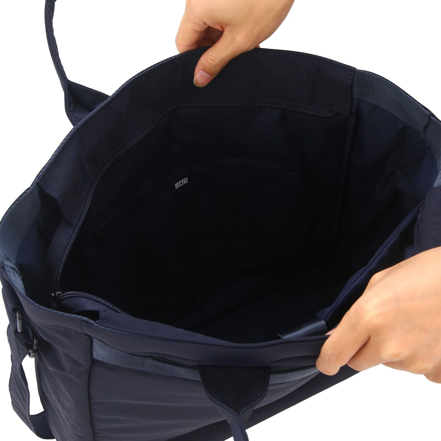 Crossing Joel Dual Carry Tote Bag V3 - Navy