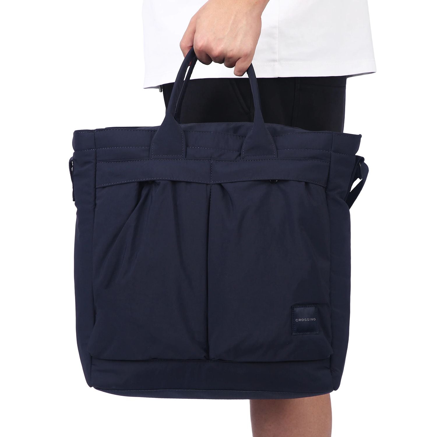 Crossing Joel Dual Carry Tote Bag V3 - Navy