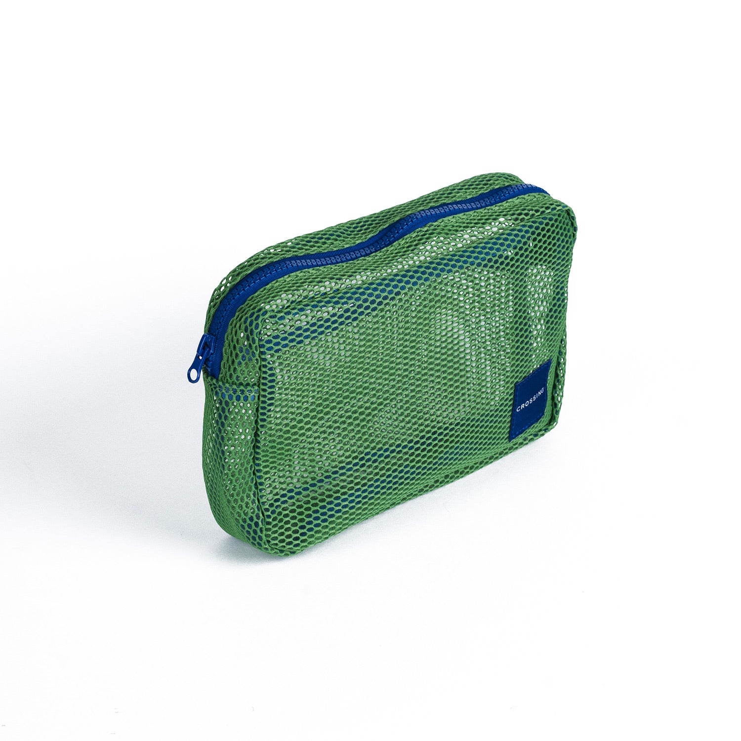 Crossing Jules Everywhere Mesh Pouch (Large) - Green/Blue