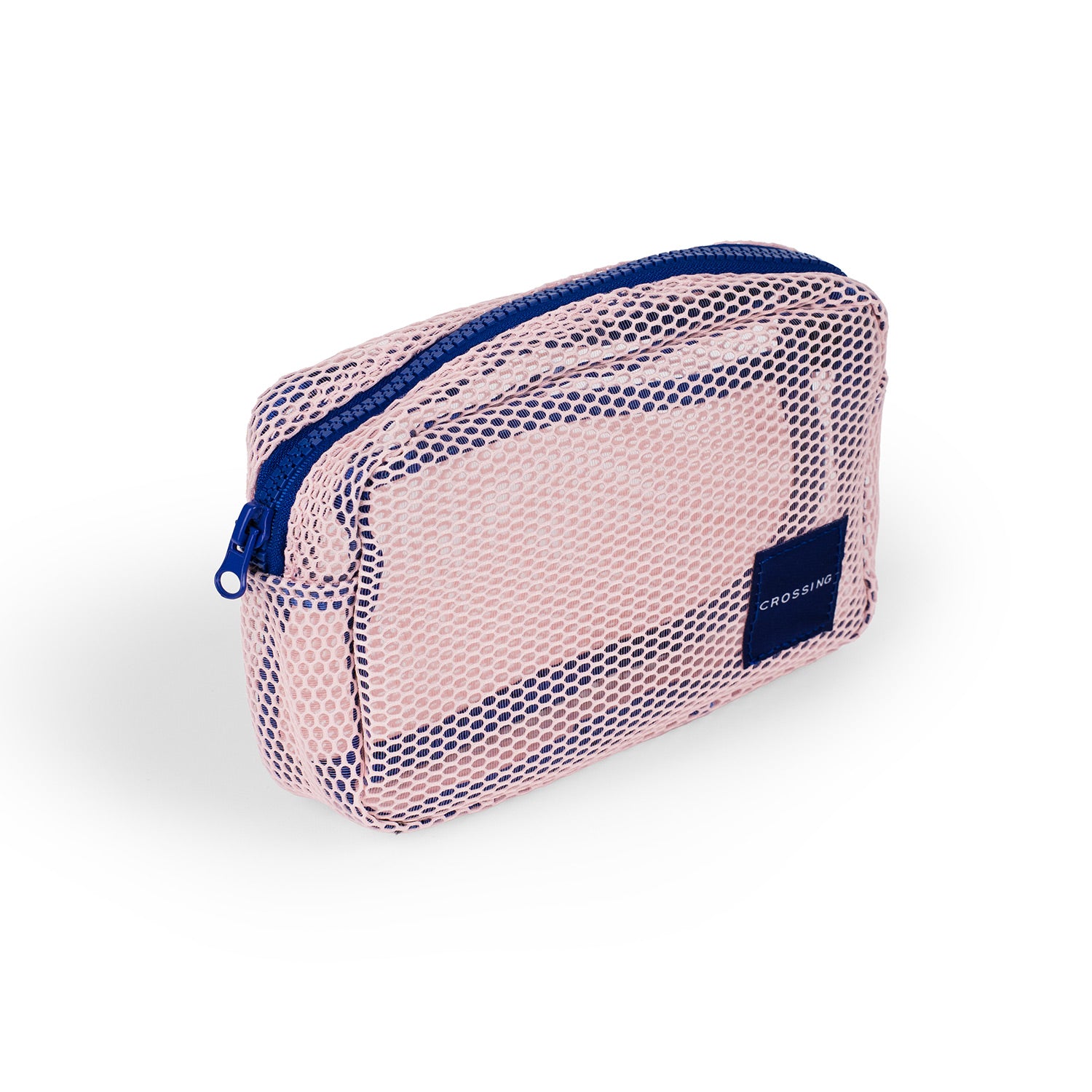 Crossing Jules Everywhere Mesh Pouch (Small) - Pink/Blue