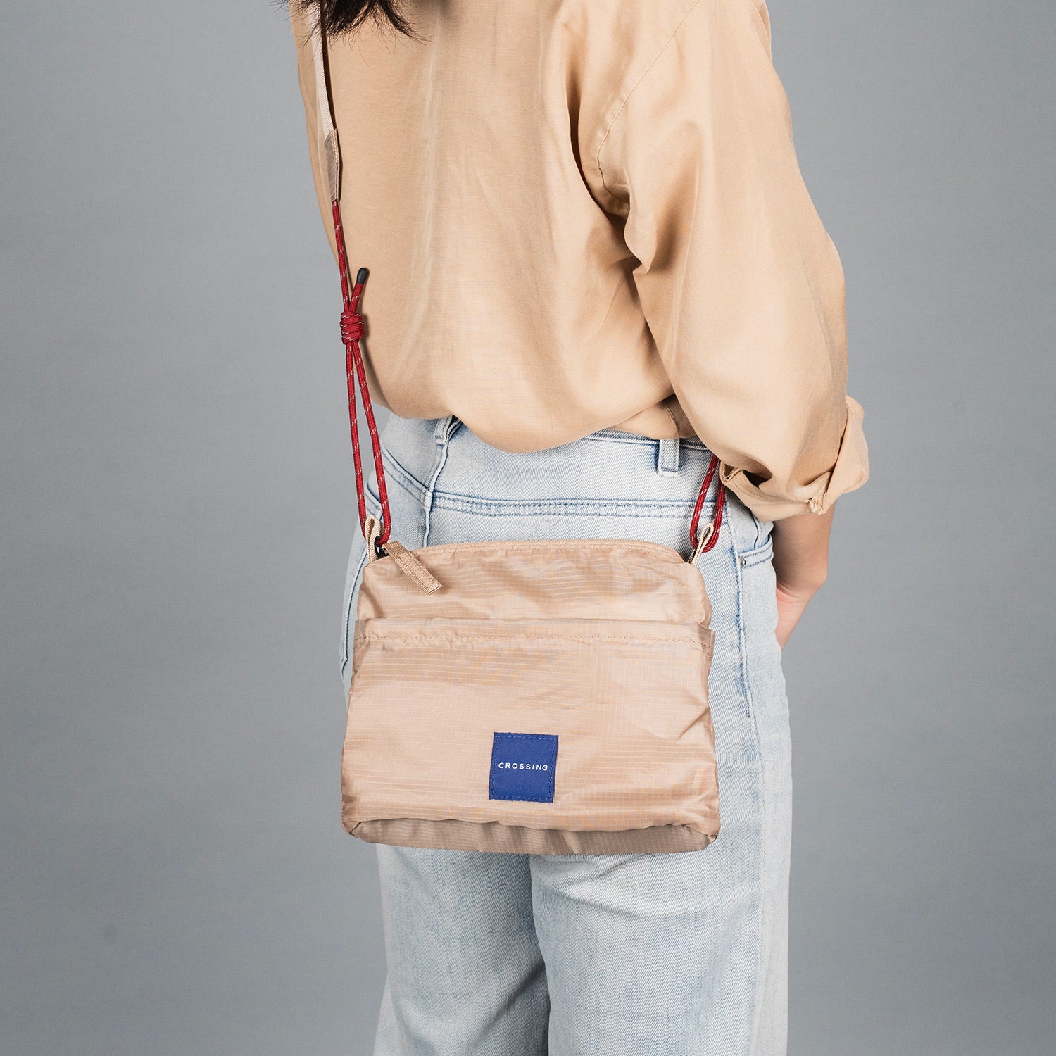 Crossing Kai Crossbody Bag - Sand