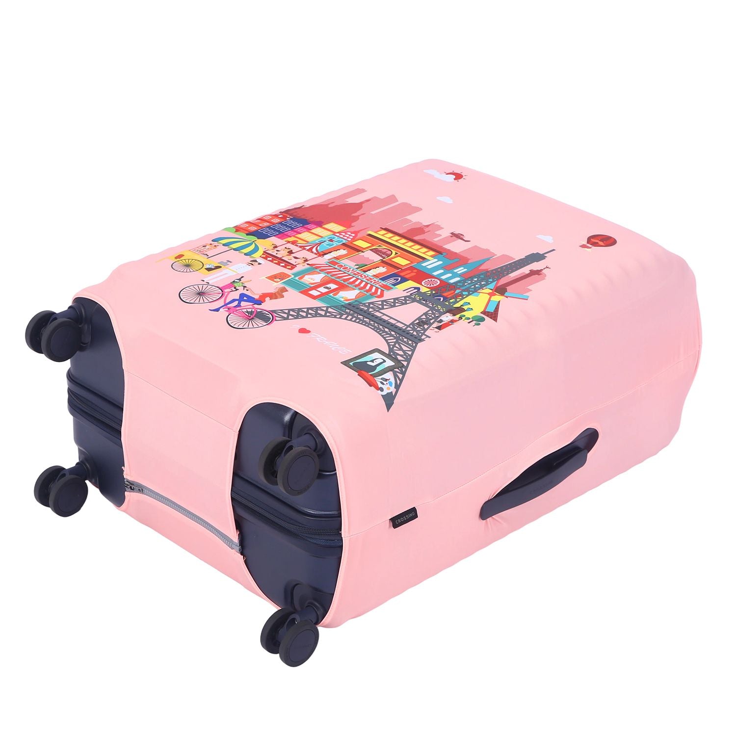 Crossing Luggage Cover L - Paris