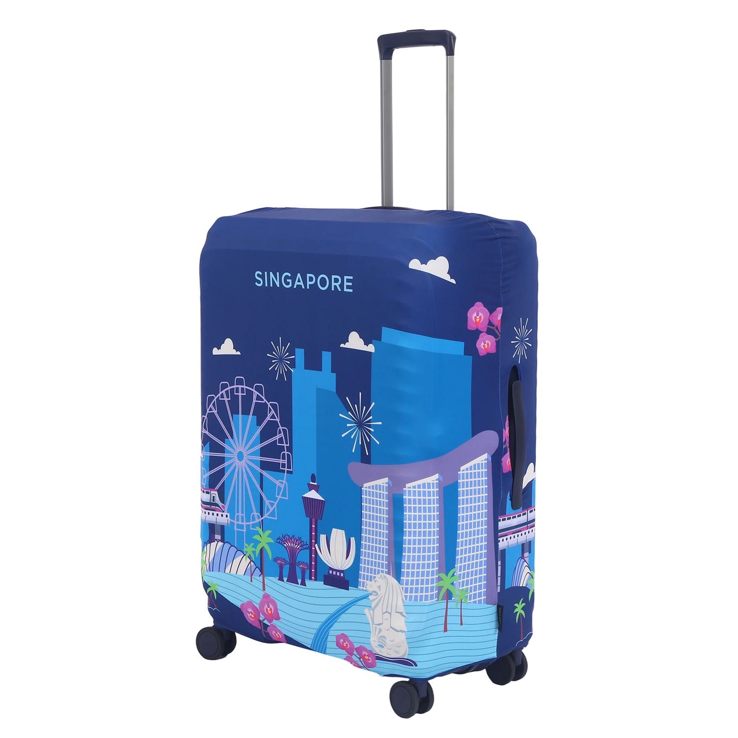 Crossing Luggage Cover V2 M - Celebration Singapore