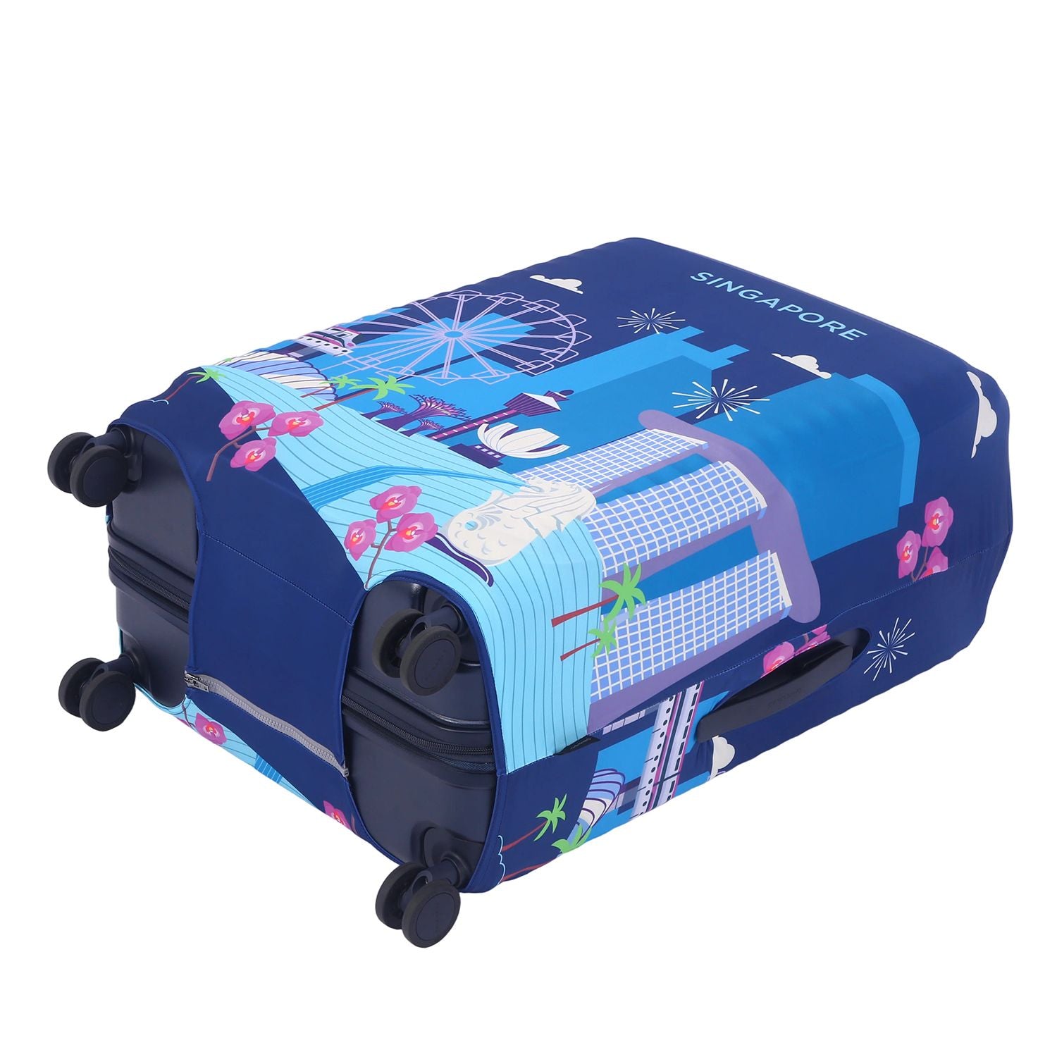 Crossing Luggage Cover V2 M - Celebration Singapore