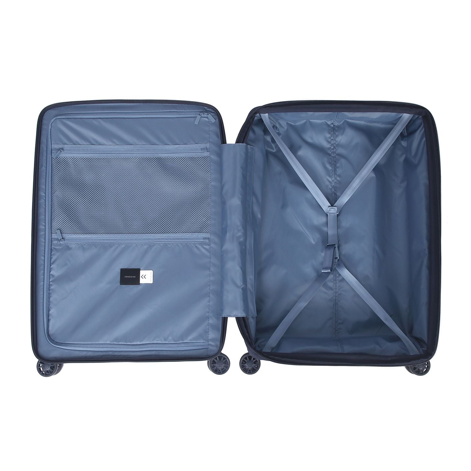 Crossing LYTE Polypropylene Medium Expandable Luggage - Navy