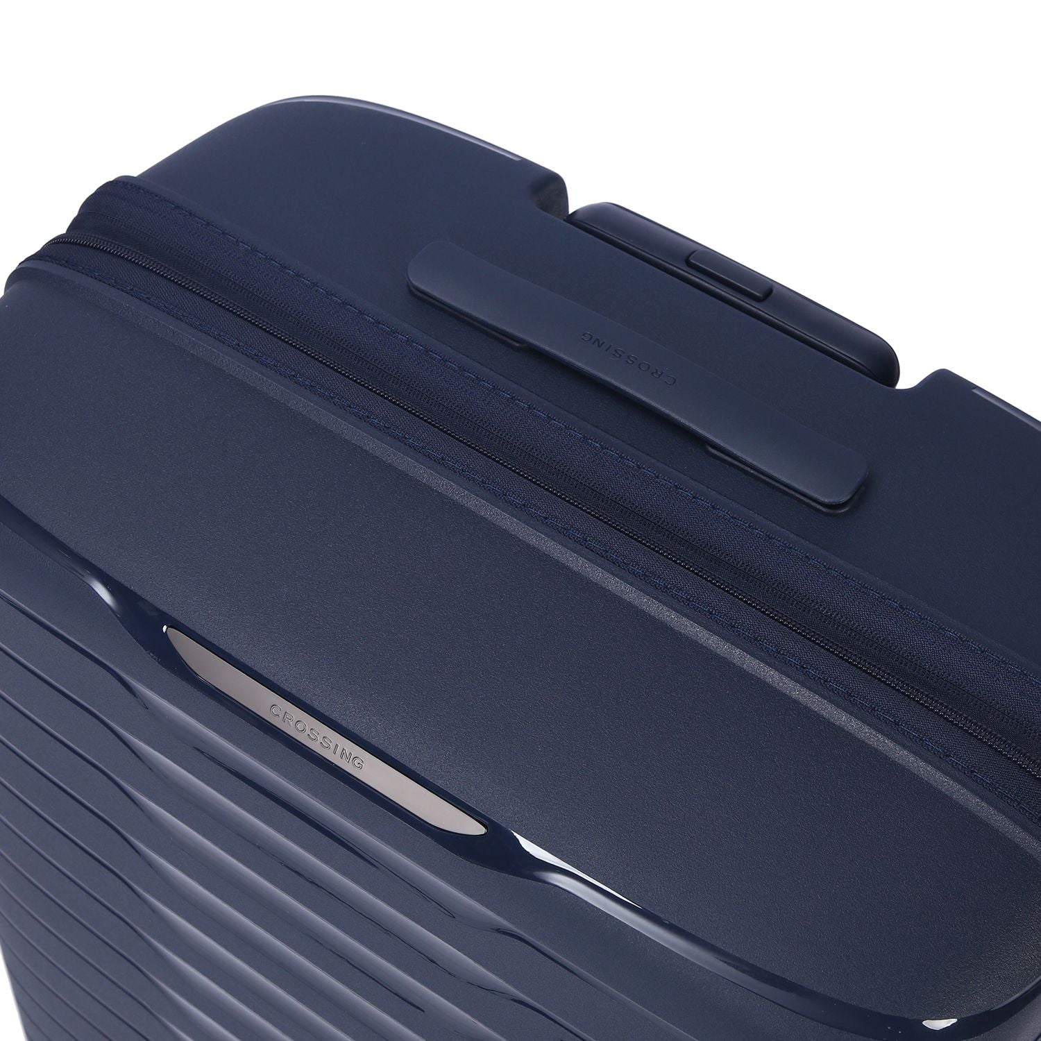Crossing LYTE Polypropylene Medium Expandable Luggage - Navy