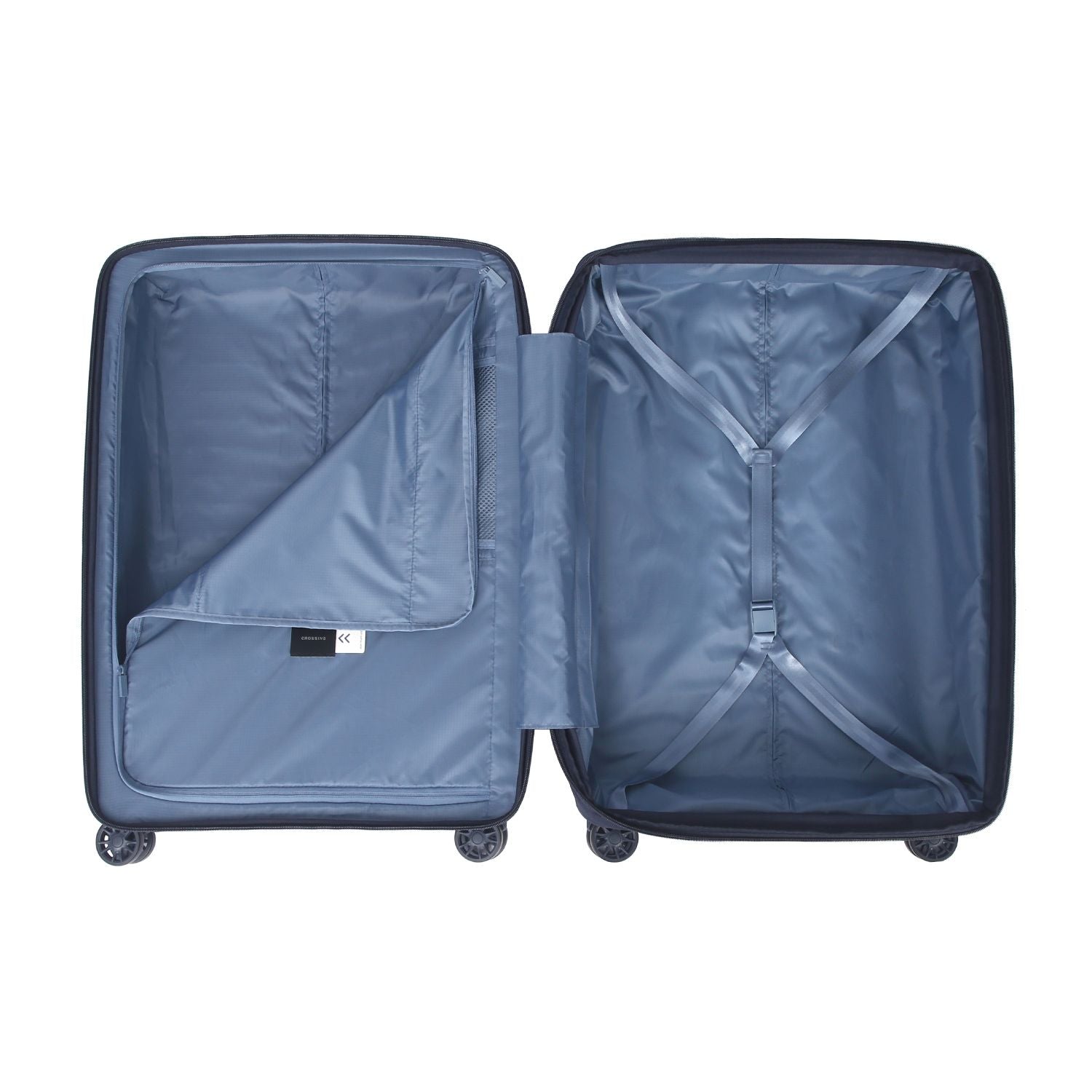 Crossing LYTE Polypropylene Medium Expandable Luggage - Navy