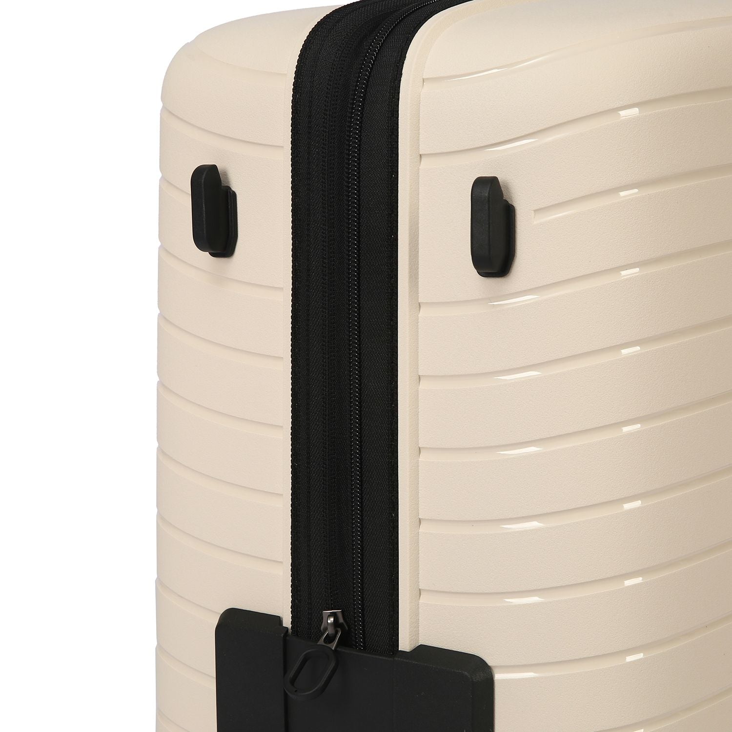 Crossing LYTE Polypropylene Medium Expandable Luggage - Sandwhite