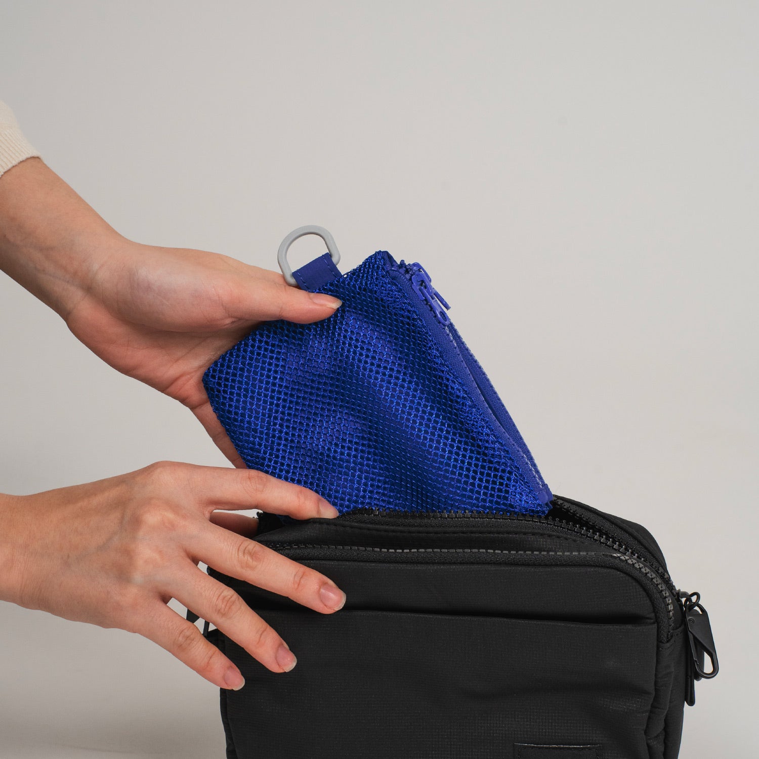 Crossing Mia Double Pocket Mesh 2Pcs Set - Blue