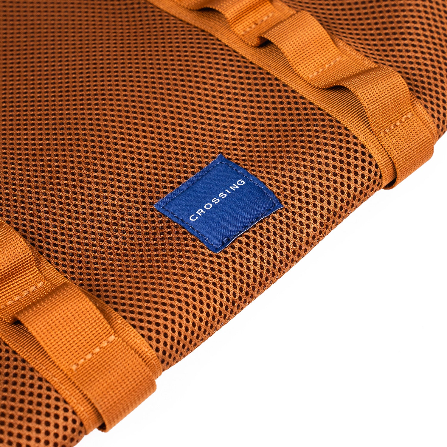 Crossing Noa Drawstring Mesh Tote Bag - Orange