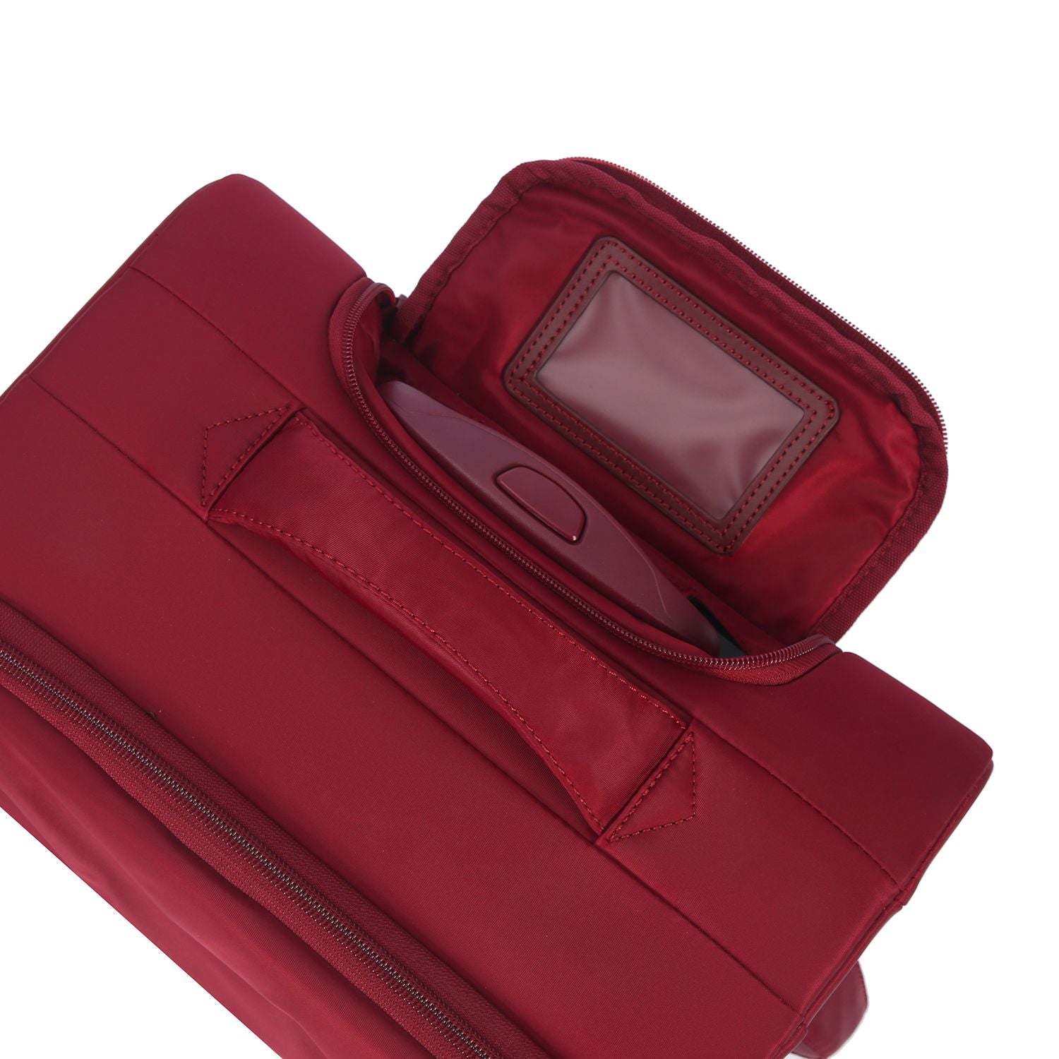 Crossing NOVA Nylon Soft Case Carry On Luggage T20 - Burgundy