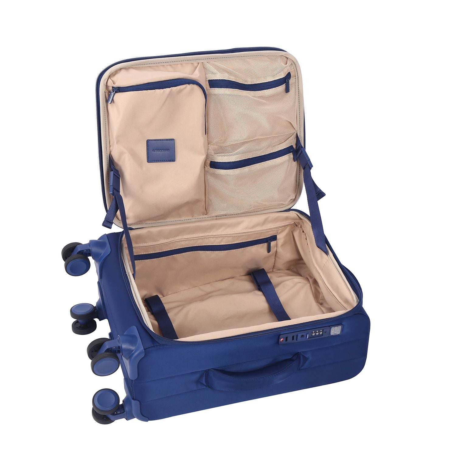 Crossing NOVA Nylon Soft Case Carry On Luggage T20 - Navy
