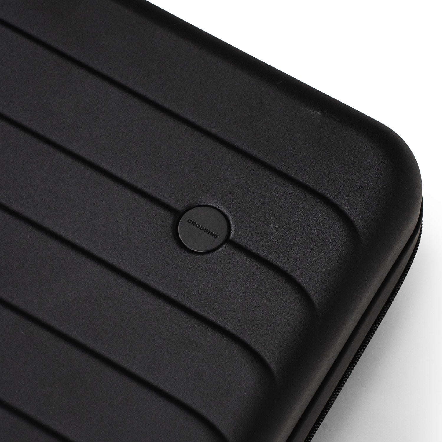 Crossing Ori Collapsible Polycarbonate Carry On 20" Luggage - Black