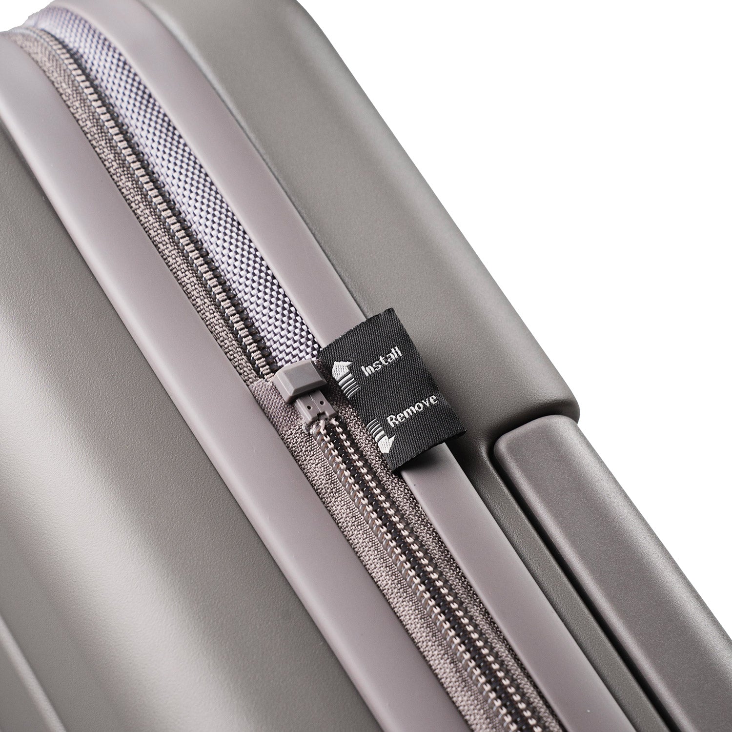 Crossing Ori Collapsible Polycarbonate Carry On 20" Luggage - Latte