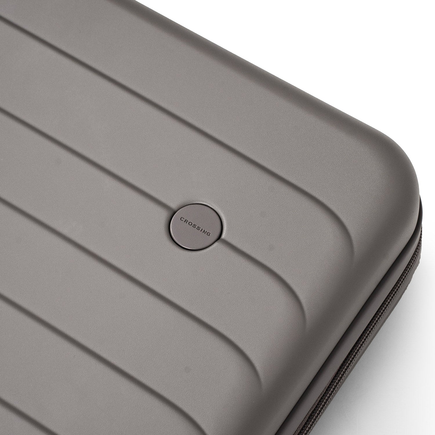 Crossing Ori Collapsible Polycarbonate Carry On 20" Luggage - Latte