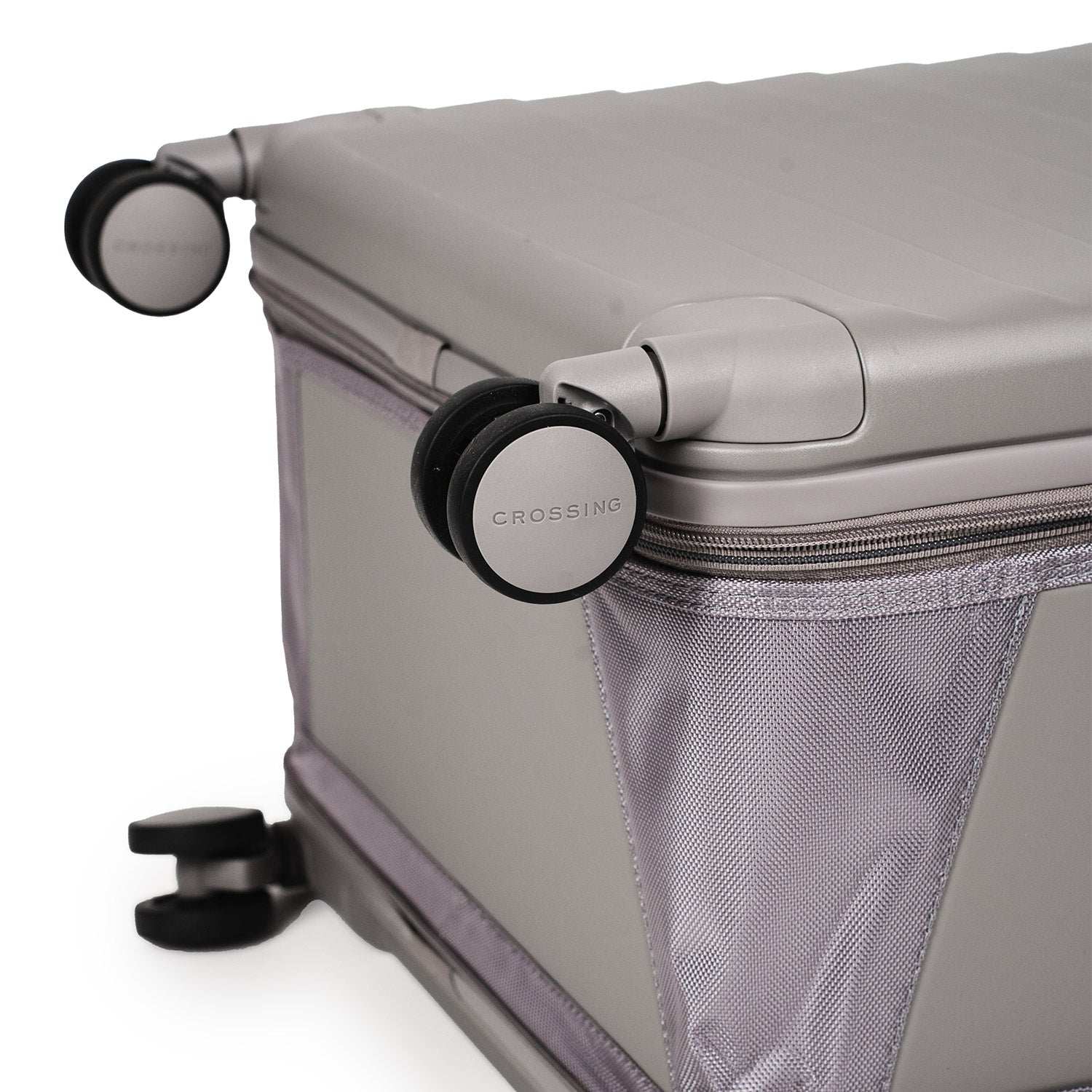 Crossing Ori Collapsible Polycarbonate Medium 26" Luggage - Latte