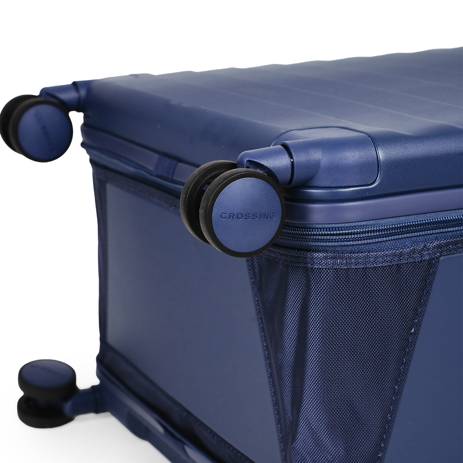 Crossing Ori Collapsible Polycarbonate Medium 26" Luggage - Pewter