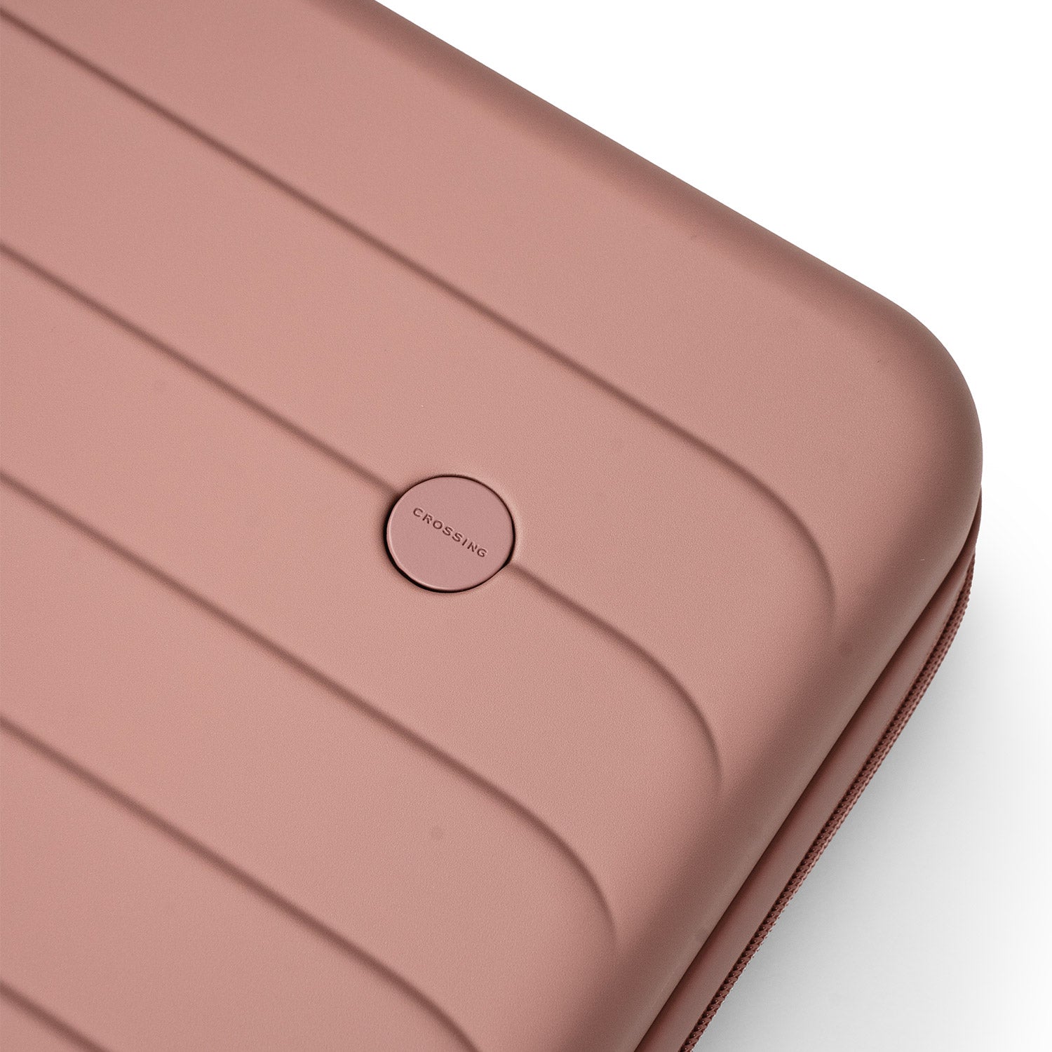 Crossing Ori Collapsible Polycarbonate Medium 26" Luggage - Rose Quartz