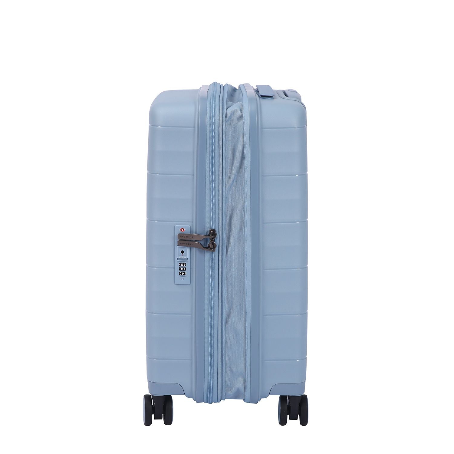 Crossing PRIM Polypropylene Carry On Luggage - Light Blue