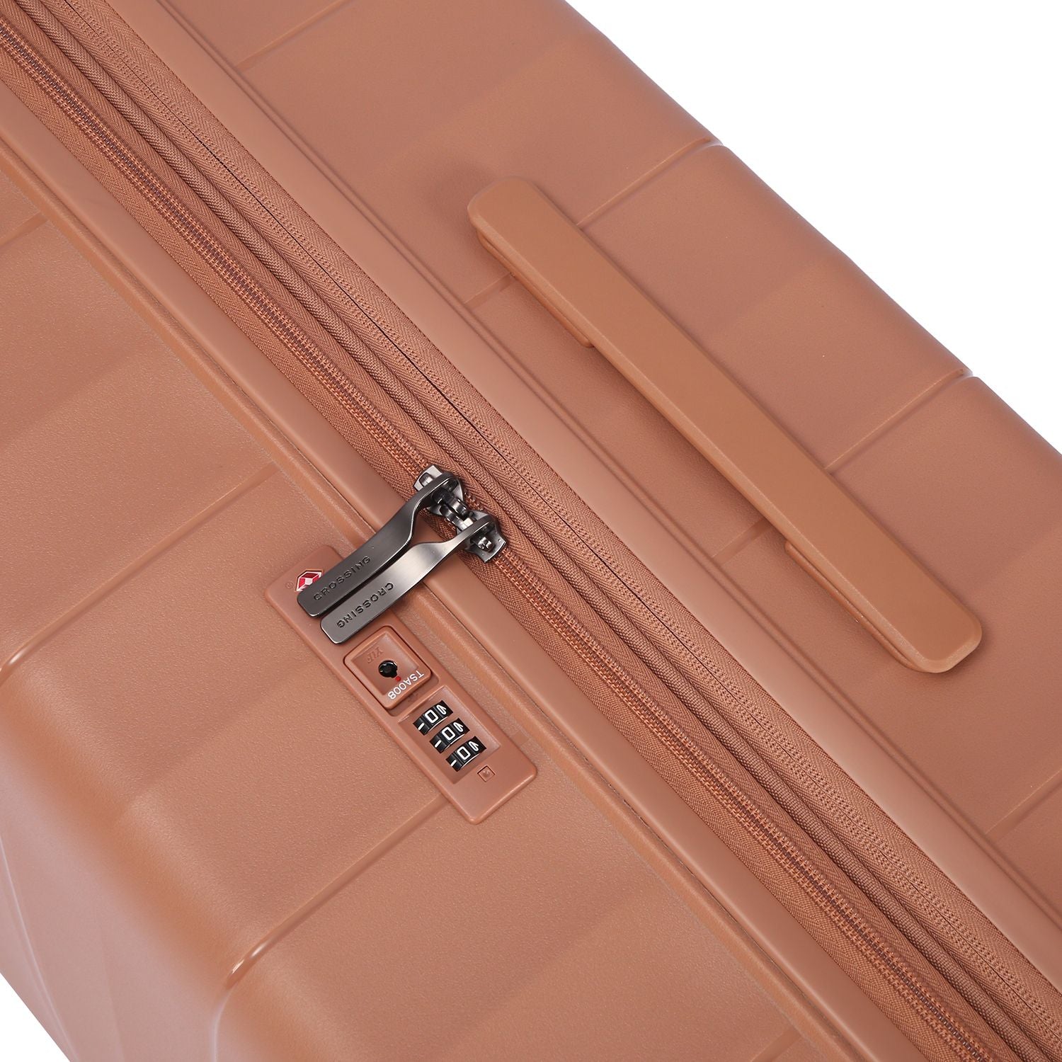 Crossing PRIM Polypropylene Medium Expandable Luggage - Dusty Pink