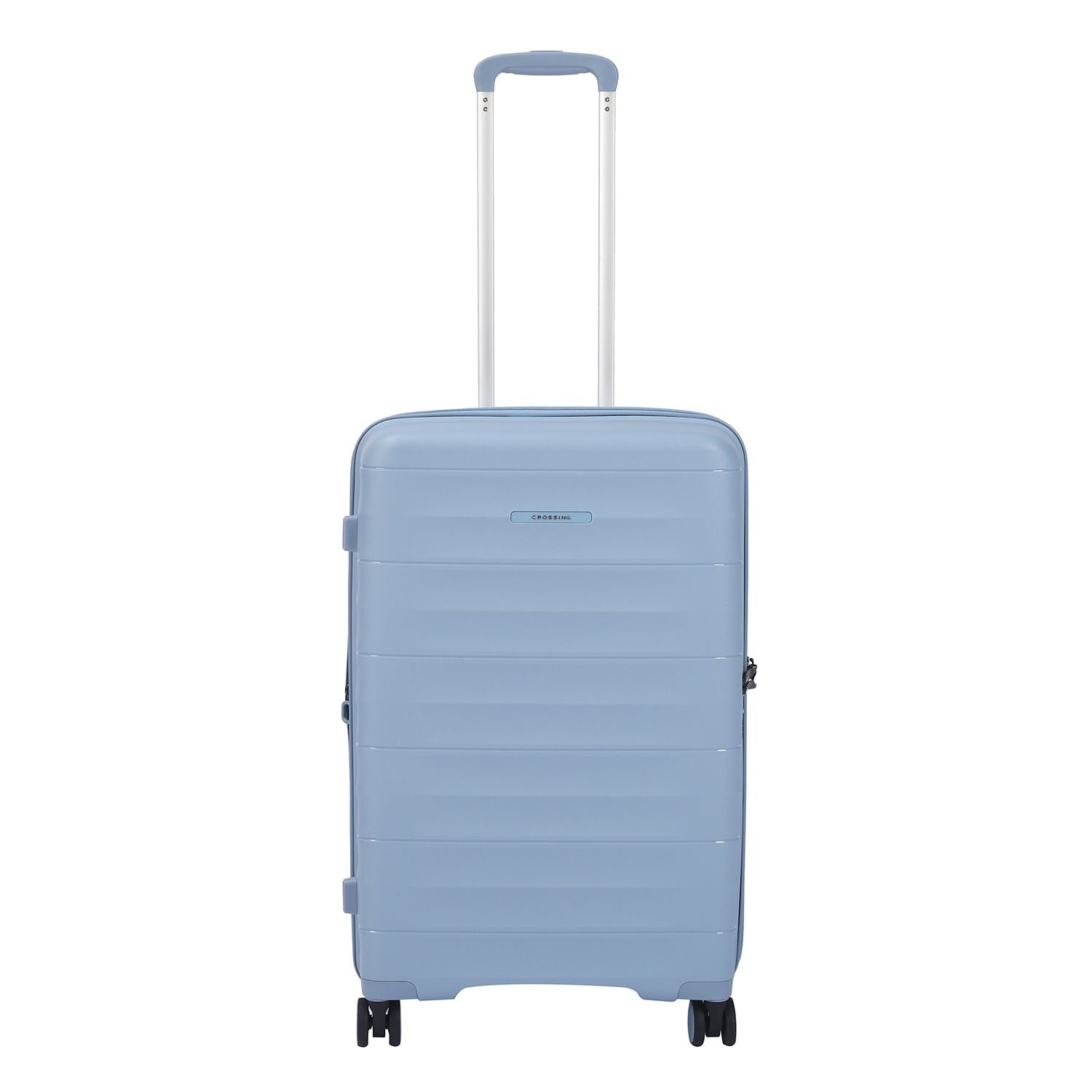 Crossing PRIM Polypropylene Medium Expandable Luggage - Light Blue ...
