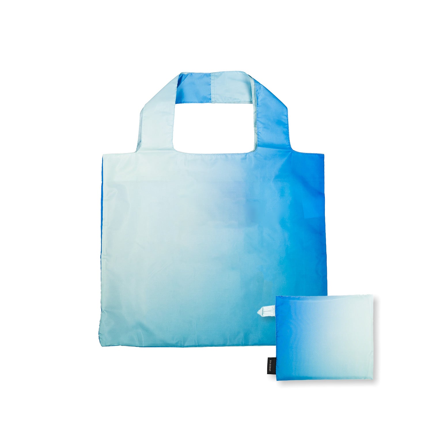 Crossing Recycled Foldable Bag - Ombre Dream - Aqua/Sea