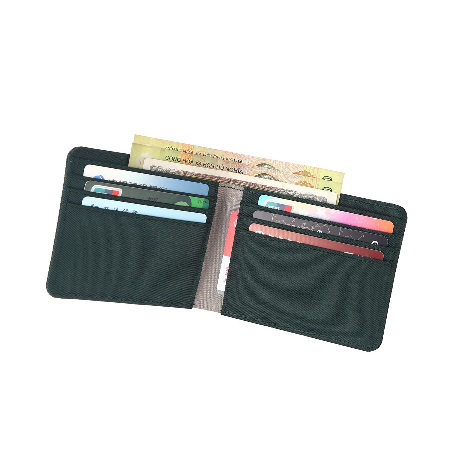 Crossing RFID Bifold Wallet V2 - Green
