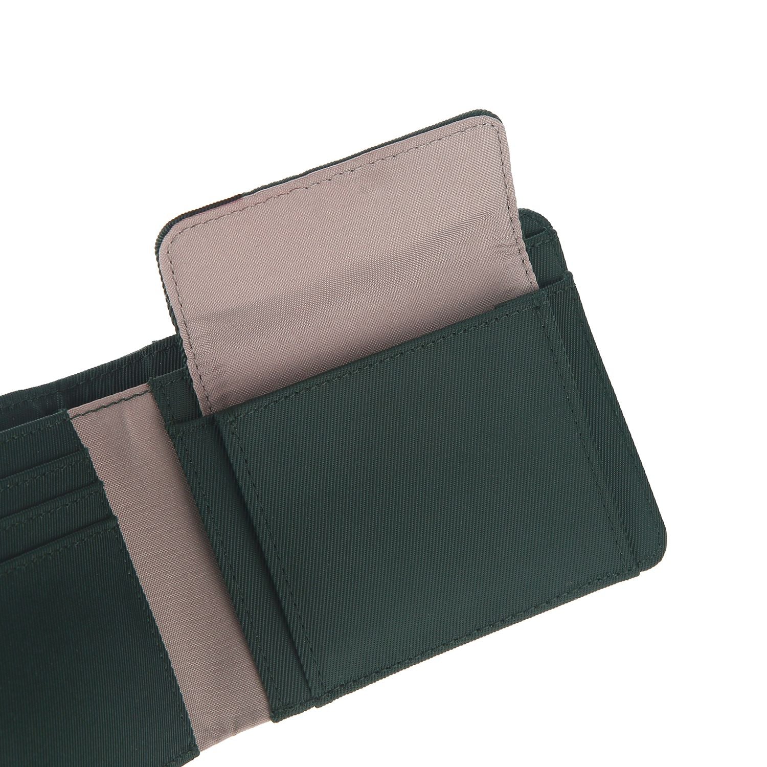 Crossing RFID Bifold Wallet with Coin Pocket V2 - Green