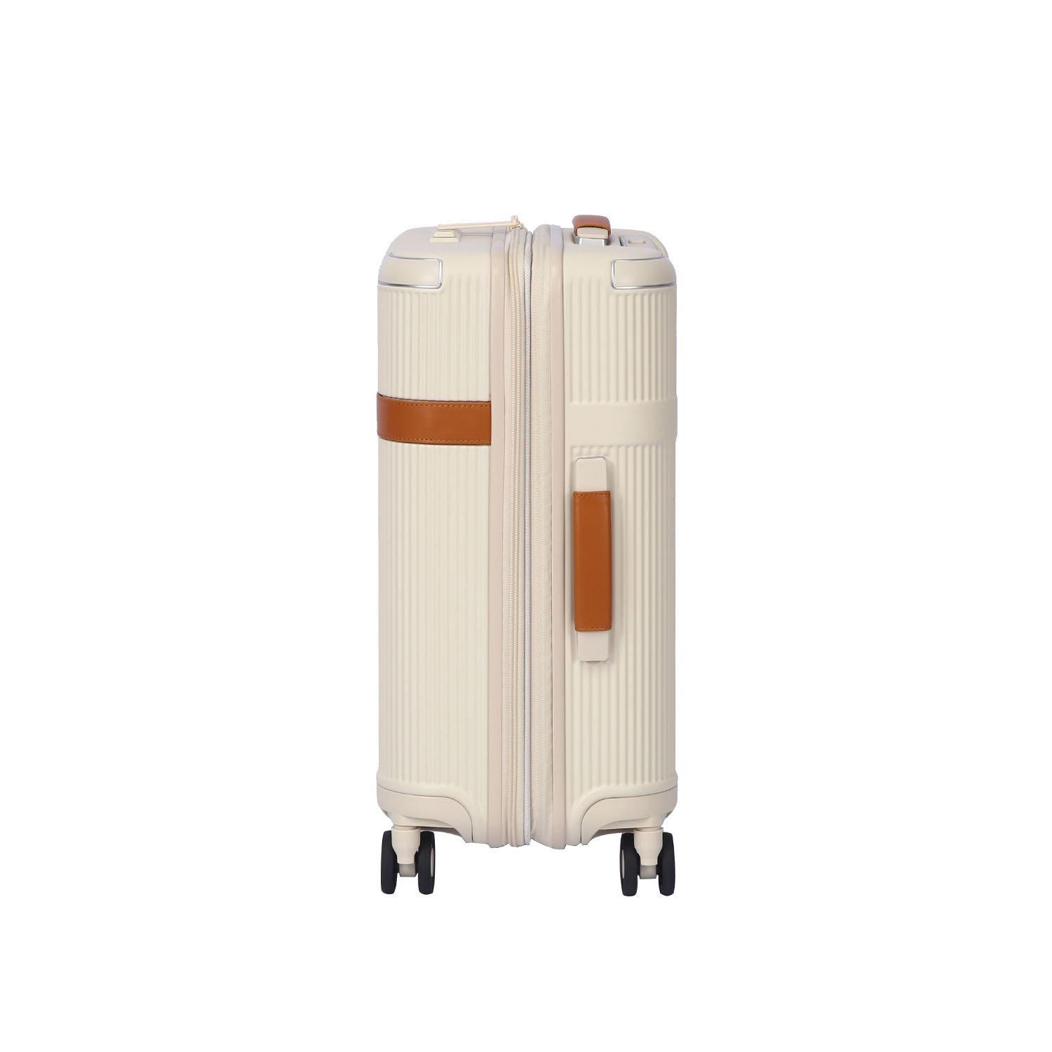 Crossing RIVE Polycarbonate Hard Case Carry On Luggage - Cream