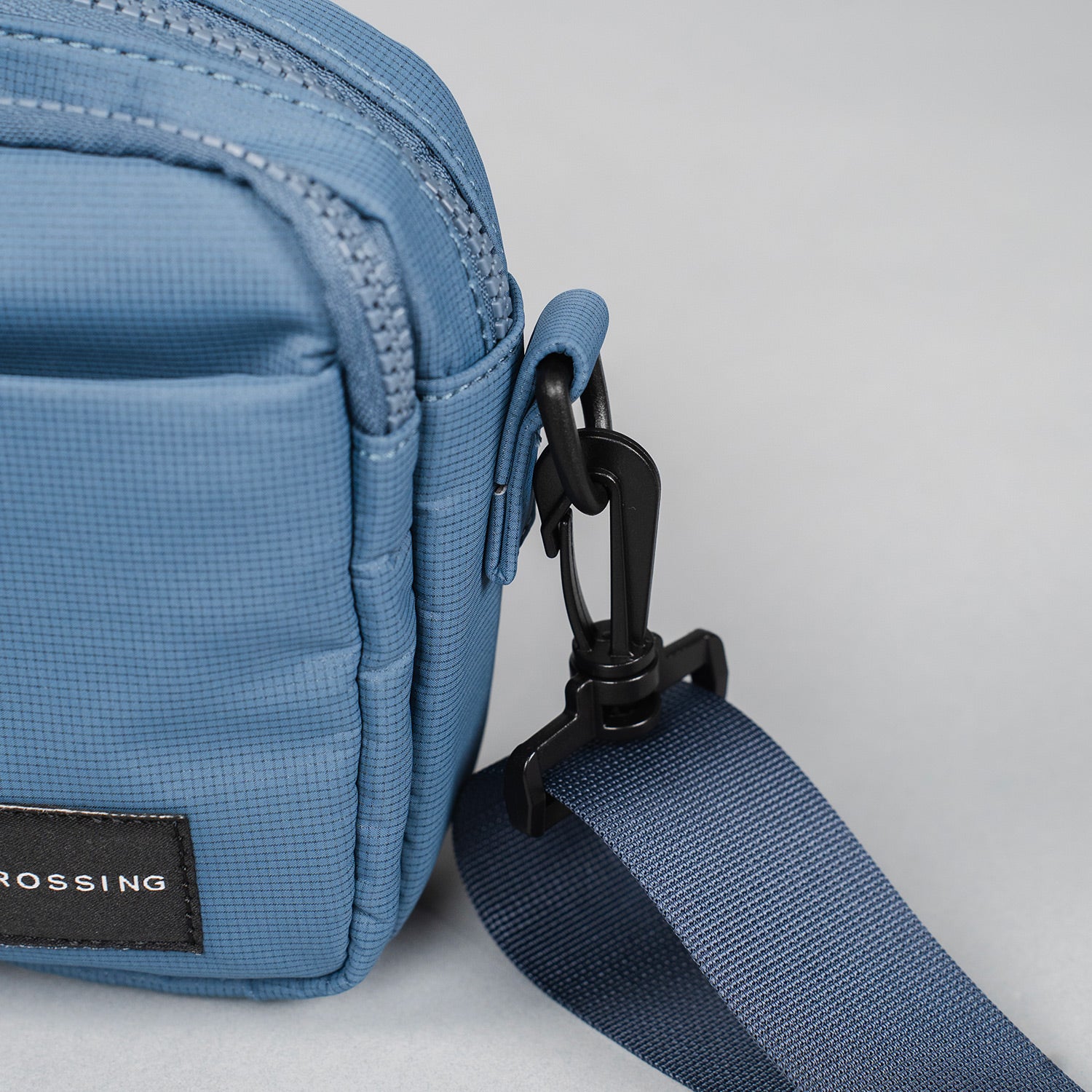 Crossing Sam Anti-Theft RFID Crossbody Bag - Navy