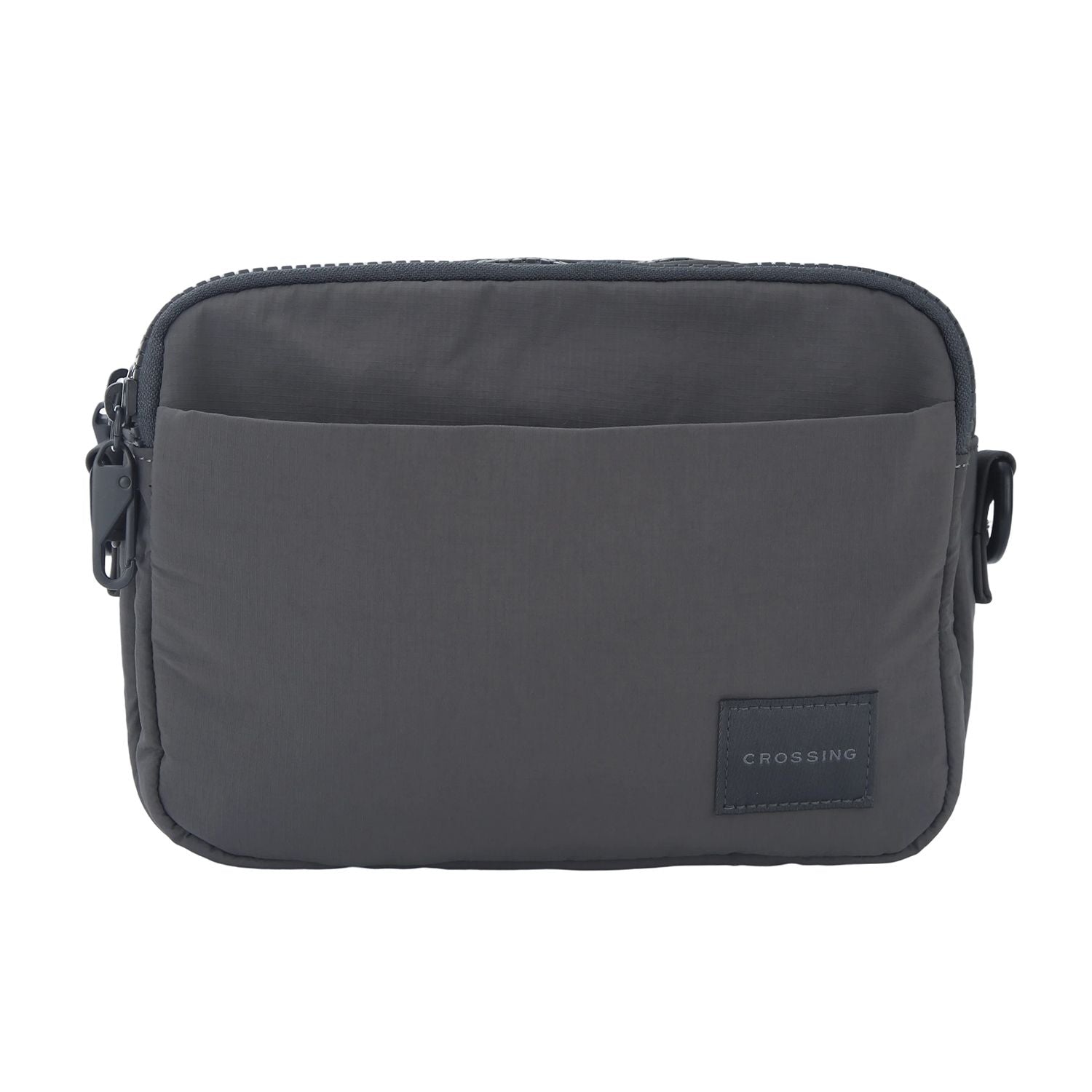 Crossing Sam Anti-Theft RFID Crossbody Bag V2 - Grey